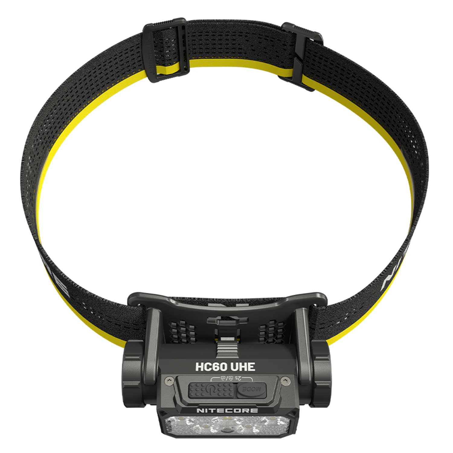 Nitecore HC60 UHE LED Stirnlampe 1600 Lumen – Detailansicht