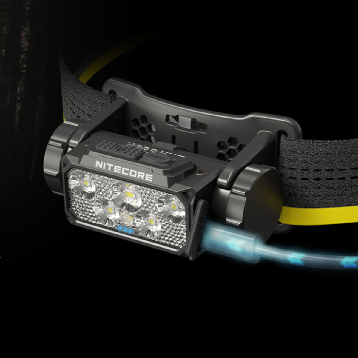 Nitecore HC60 UHE LED Stirnlampe 1600 Lumen – Detailansicht