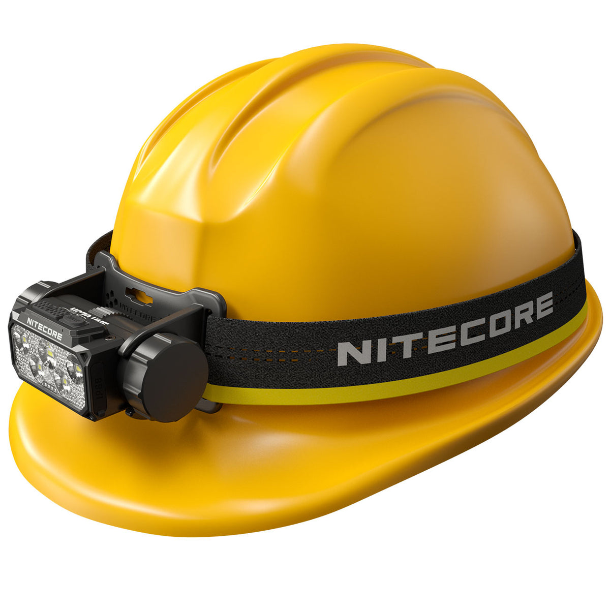 Nitecore HC70 UHE LED Stirnlampe 1600 Lumen, 156m Leuchtweite, Akku, 6000mAh, USB-C – Detailansicht
