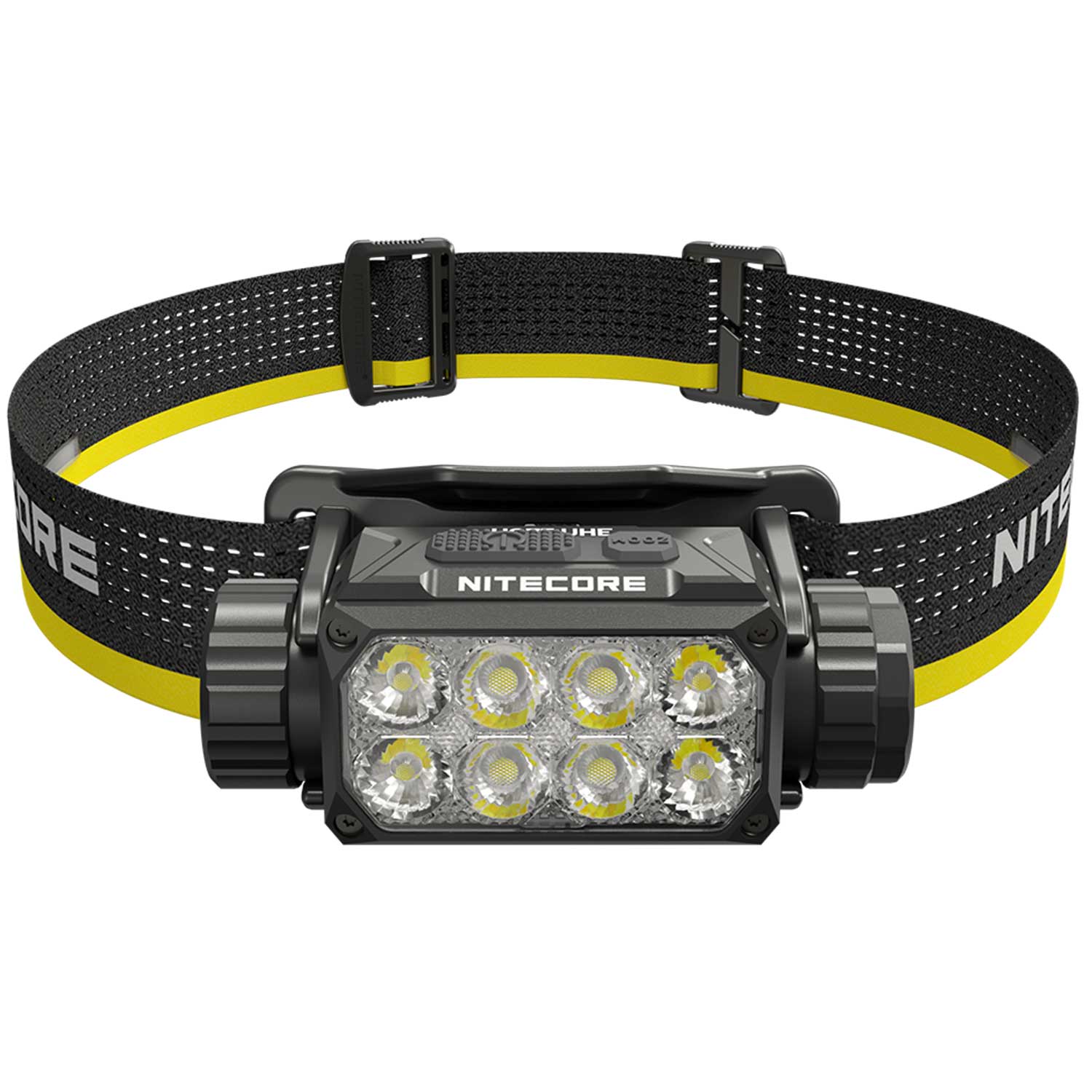 Nitecore HC75 UHE – LED-Stirnlampe mit 3000 Lumen, USB-C, Rotlicht & Fokusfunktion – Detailansicht