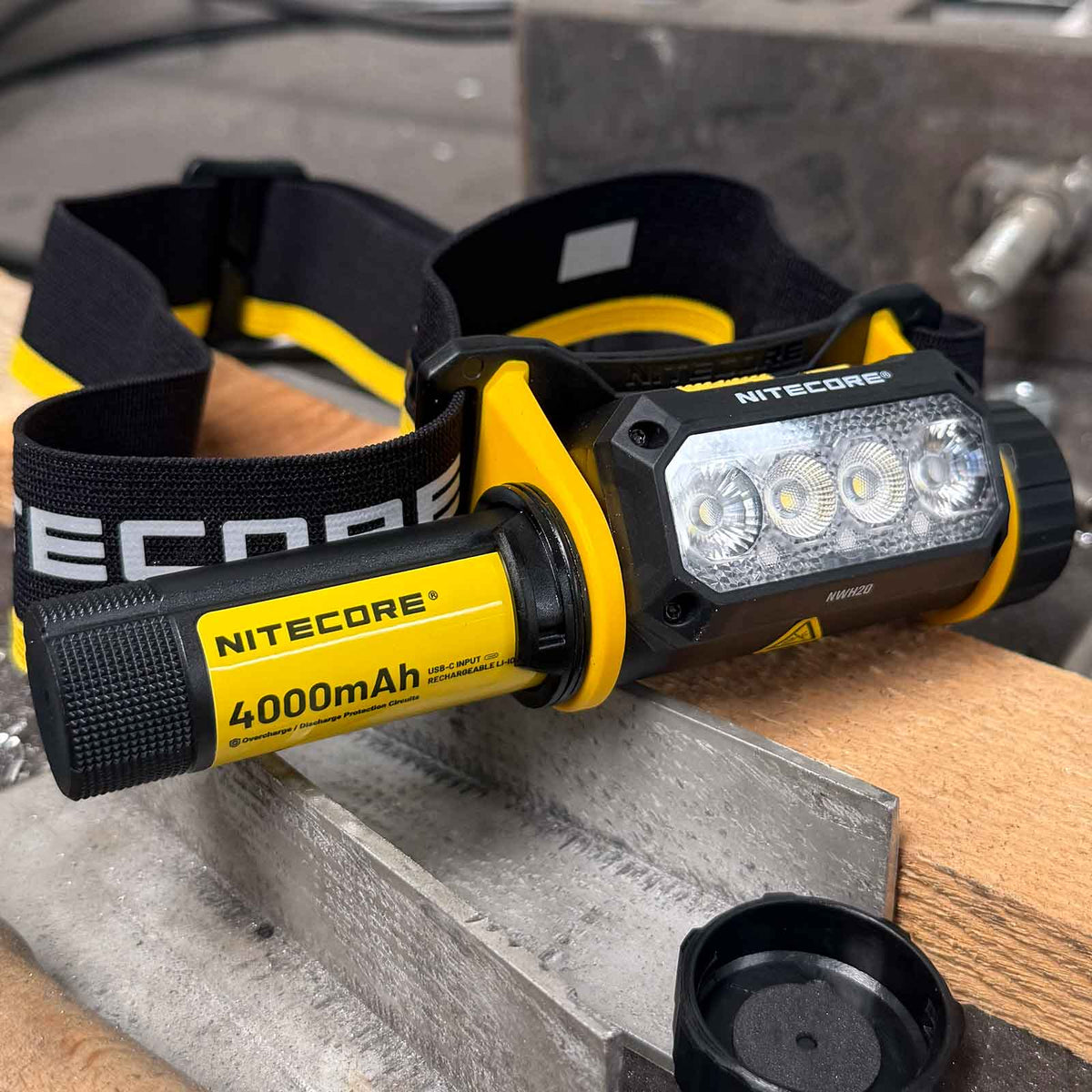 Nitecore NWH20 Worklight - fokussierbare Arbeits-Stirnlampe