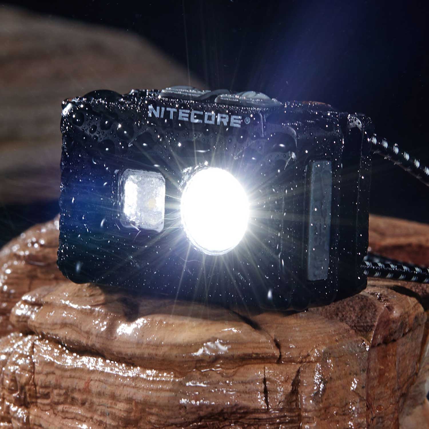 Nitecore NU20 Classic - LED Stirnlampe 360 Lumen mit Akku USB-C ultraleicht – Detailansicht