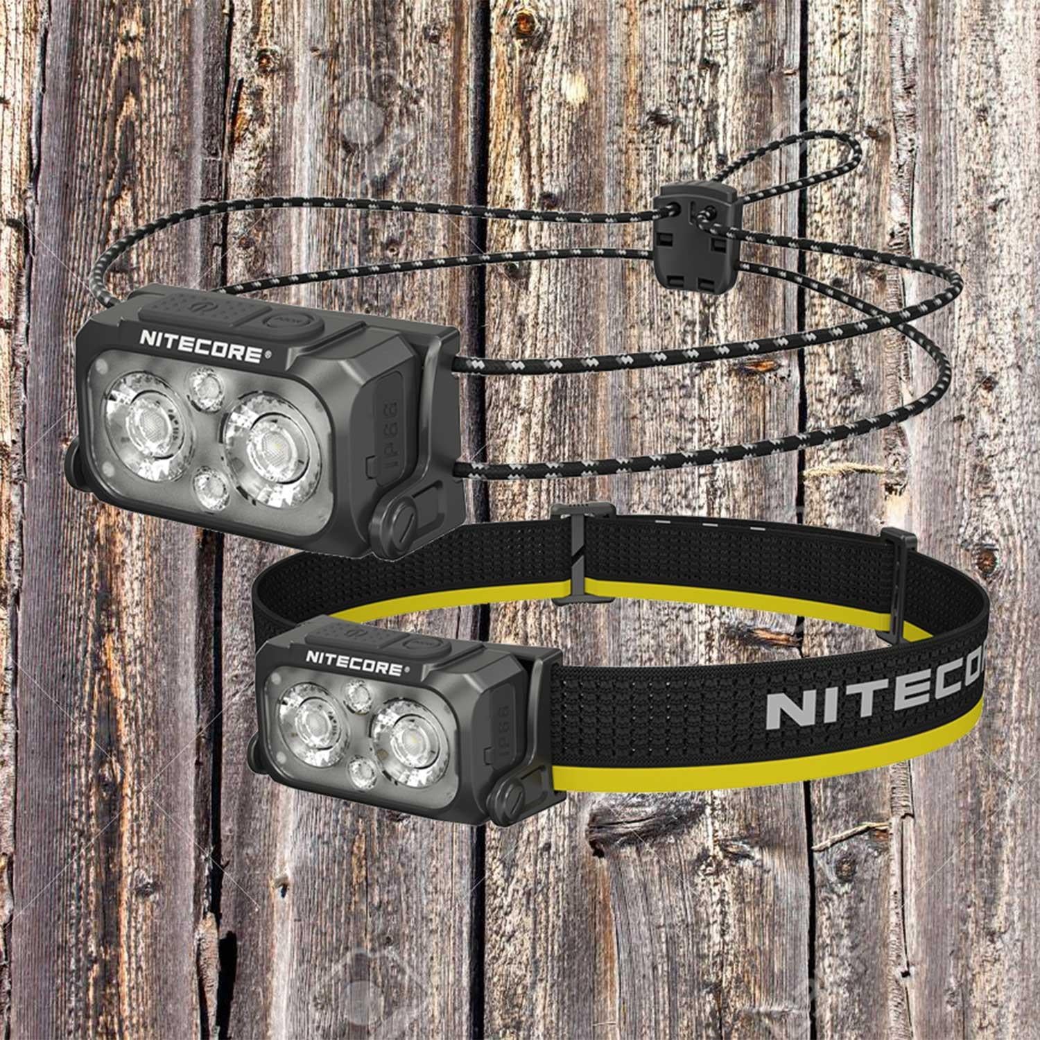 Nitecore NU25 MCT LED Stirnlampe 400 Lumen variable Farbtemperatur + Rotlicht USB-C