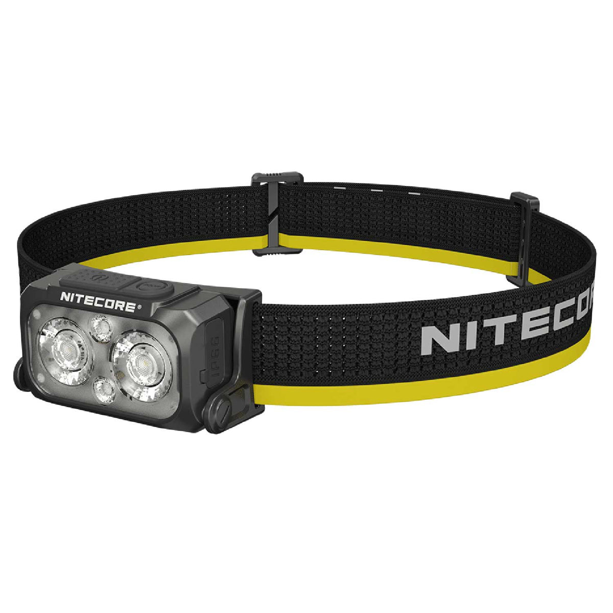 Nitecore NU25 MCT LED Stirnlampe 400 Lumen variable Farbtemperatur + Rotlicht USB-C – Detailansicht