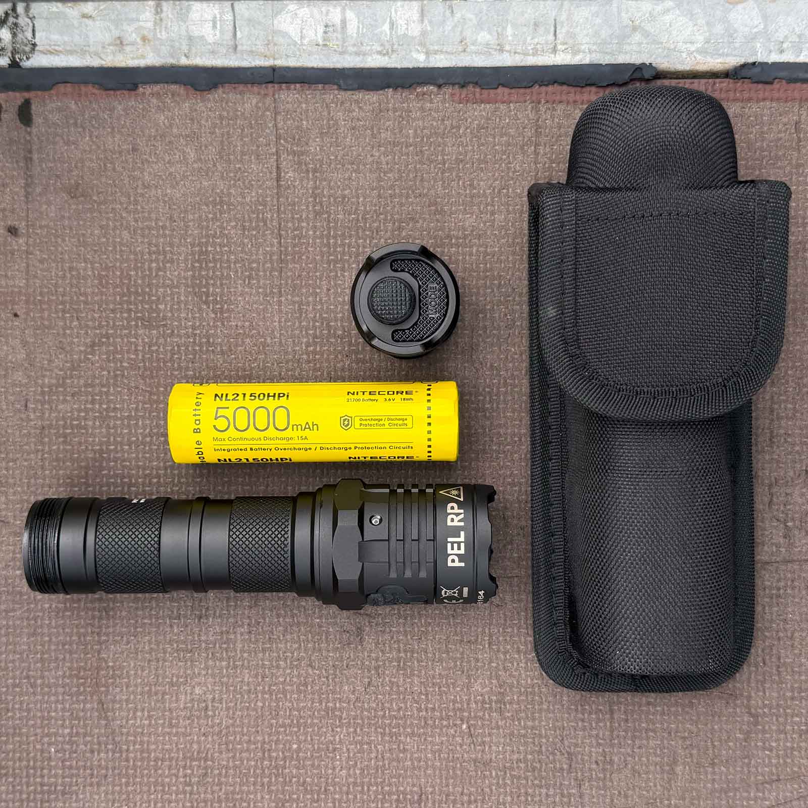 Nitecore P20iX PEL 2.0 – Polizei-Taschenlampe mit 4000 lm, Akku & USB-C