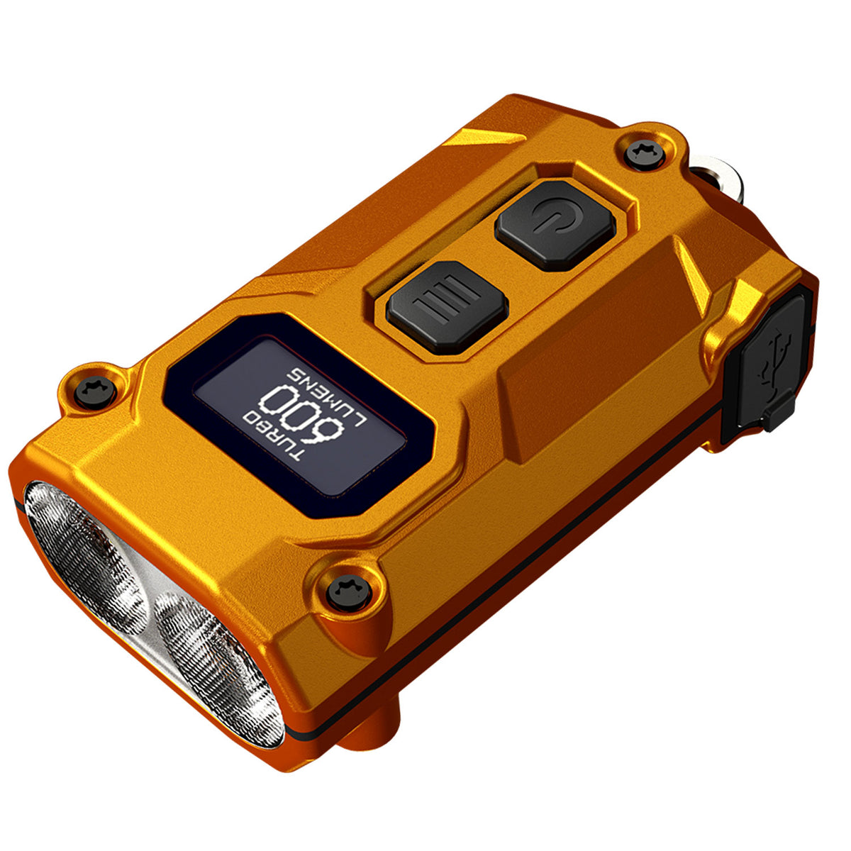 Nitecore TINI 3 LED Schlüsselbundlampe 600 Lumen 3000k-6500k USB-C in 3 Farben – Detailansicht