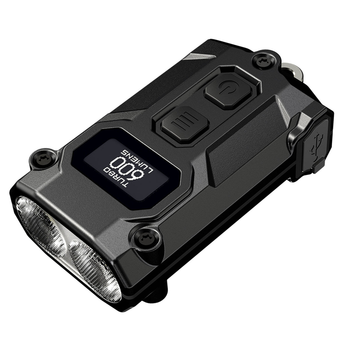 Nitecore TINI 3 LED Schlüsselbundlampe 600 Lumen 3000k-6500k USB-C in 3 Farben – Detailansicht