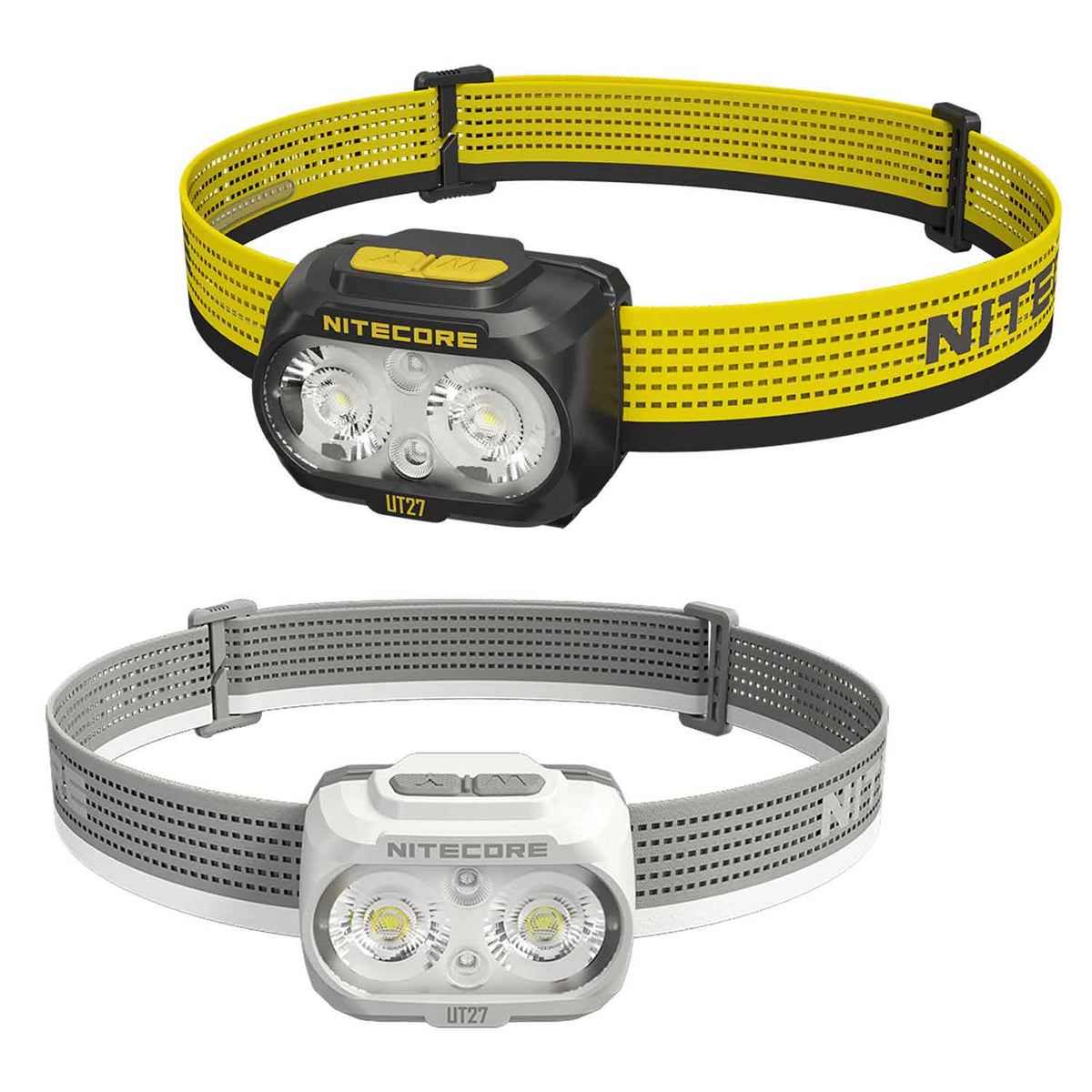 Nitecore UT27 MCT – Stirnlampe mit 800 Lumen, 3 Lichtfarben, Rotlicht & USB-C