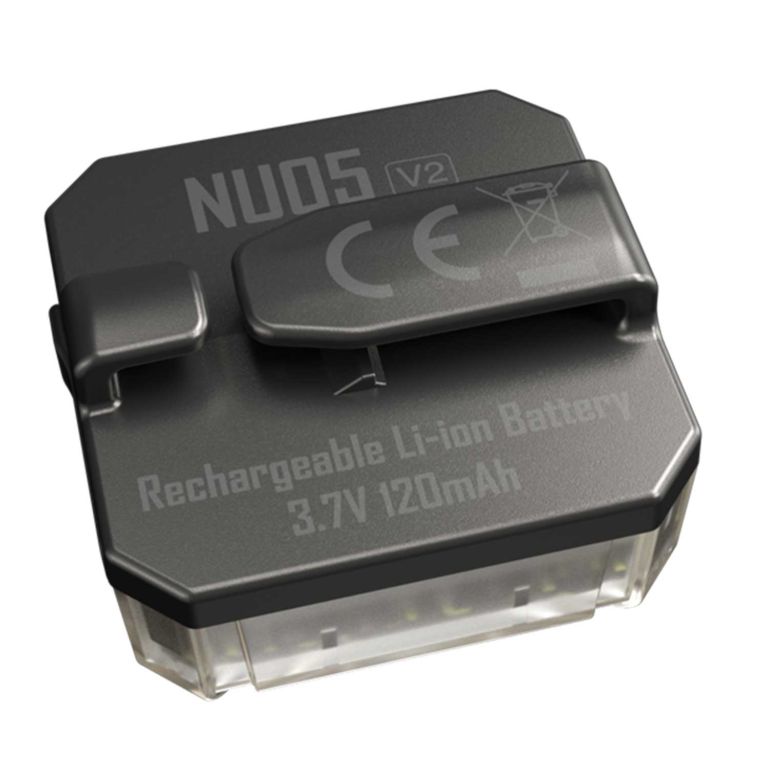 Nitecore NU05 V2 – Mini LED Warnlicht mit 40 Lumen in 2 Varianten – Detailansicht