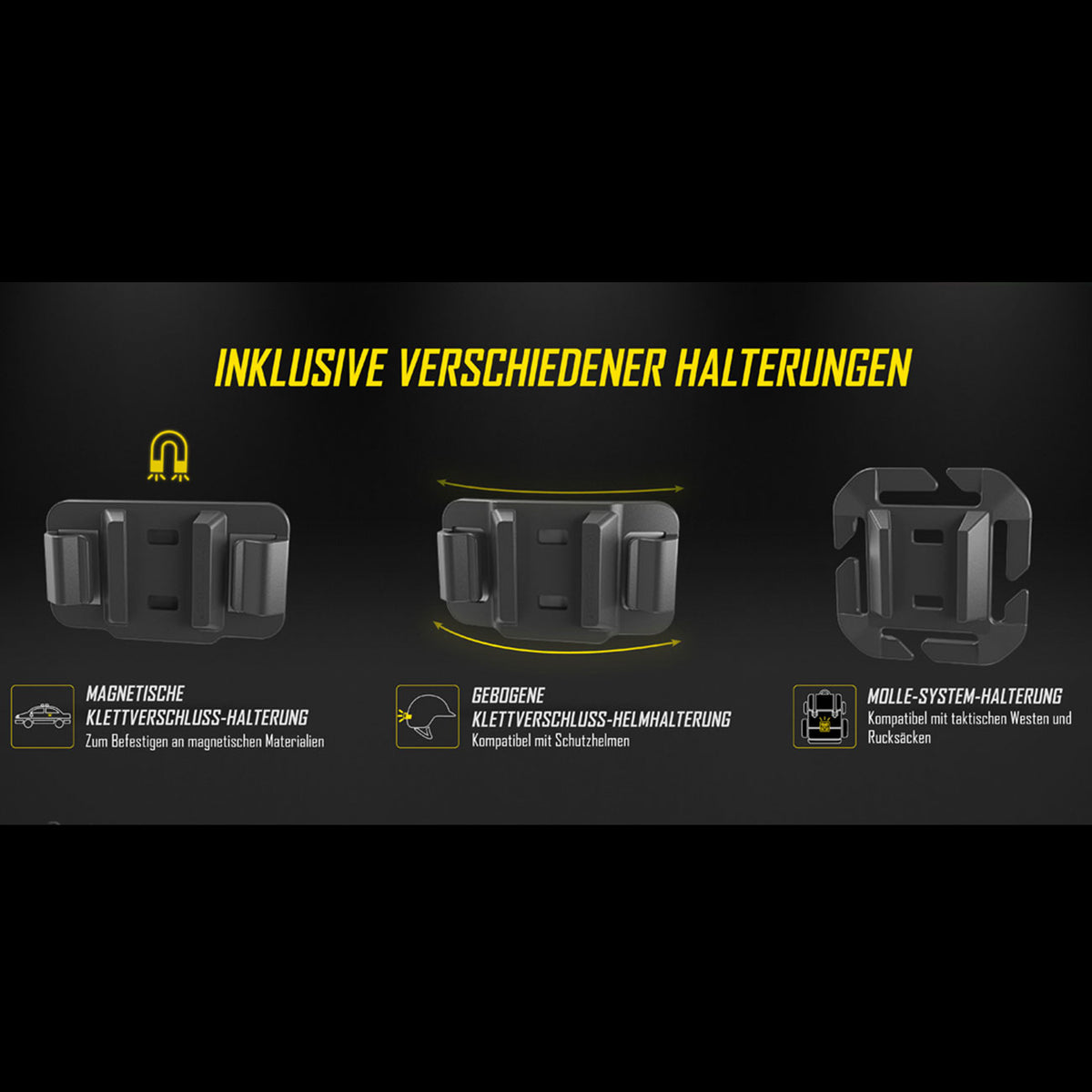 Nitecore NU06 Signallampe mit USB-C Ladefunktion - 2 Varianten – Detailansicht