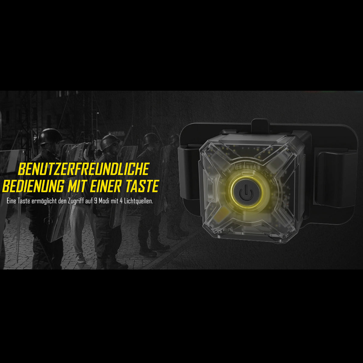 Nitecore NU06 Signallampe mit USB-C Ladefunktion - 2 Varianten – Detailansicht