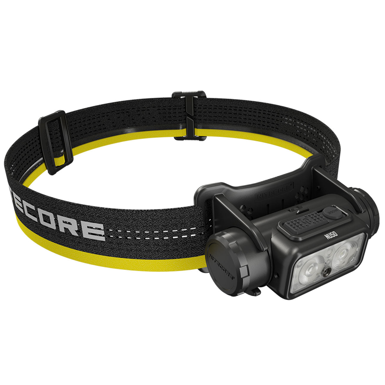 Nitecore NU50 LED Stirnlampe 1400 Lumen + Rotlicht Wiederaufladbar – Detailansicht