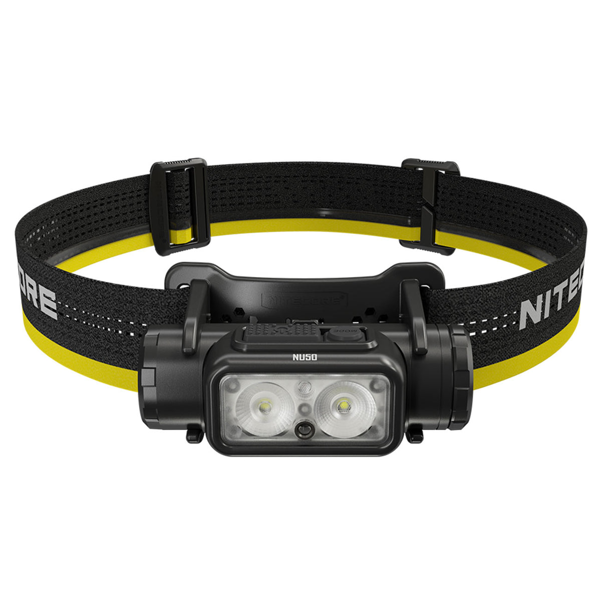 Nitecore NU50 LED Stirnlampe 1400 Lumen + Rotlicht Wiederaufladbar – Detailansicht
