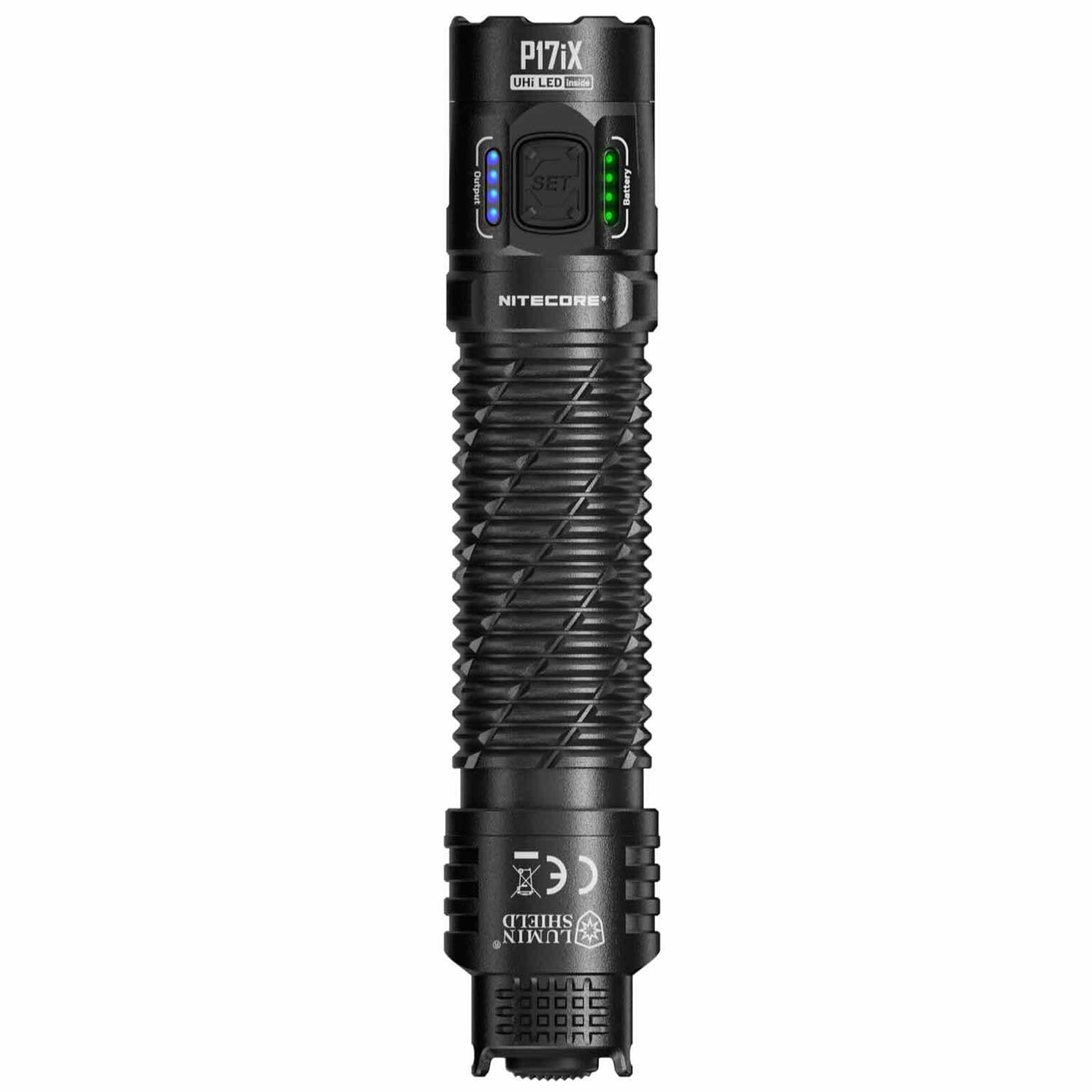 Nitecore P17iX – taktische Taschenlampe mit 5000 lm, 5500 mAh Akku, USB-C – P17ix modell