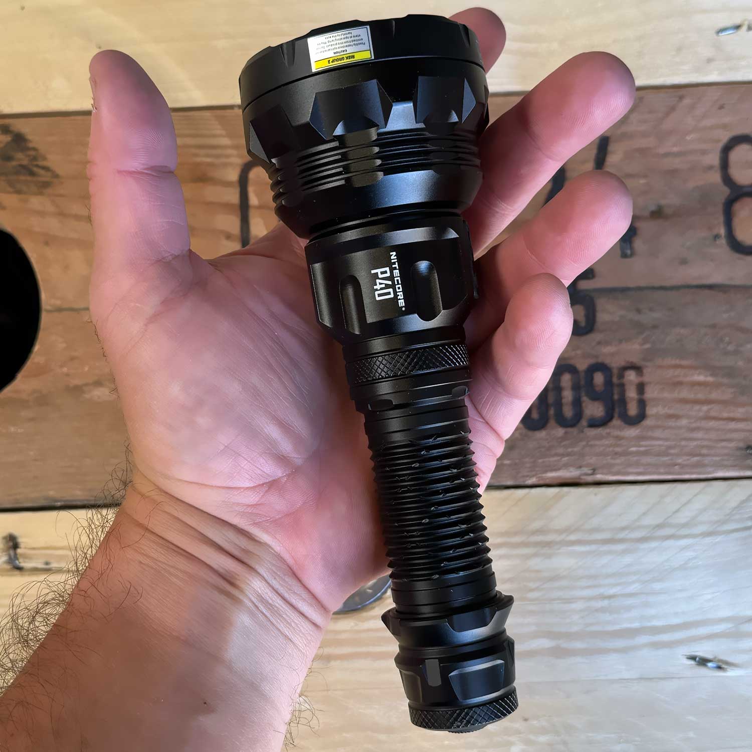 nitecore p40 lep laser taschenlampe