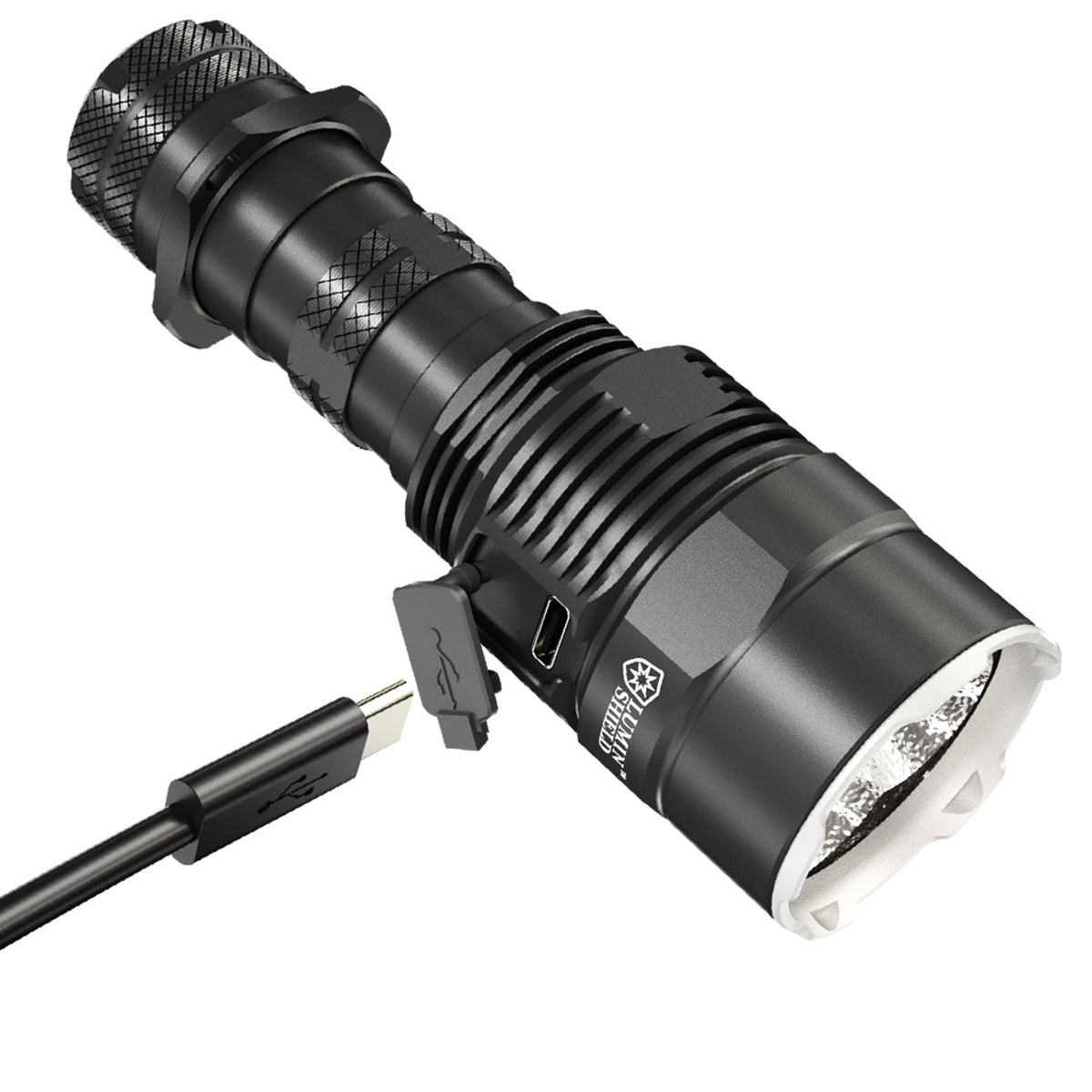 Nitecore TM9K PRO LED Taschenlampe 9900 Lumen, 510m Leuchtweite, Suche, Rettung – Detailansicht