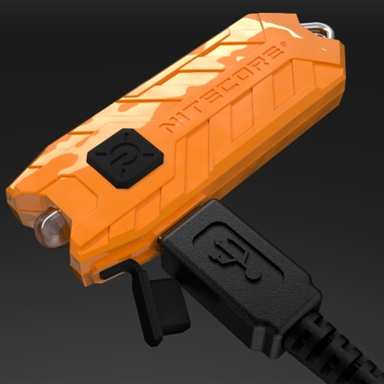 Nitecore Tube 2.0 - LED Schlüsselbundlampe 55 Lumen mit Micro-USB – Detailansicht