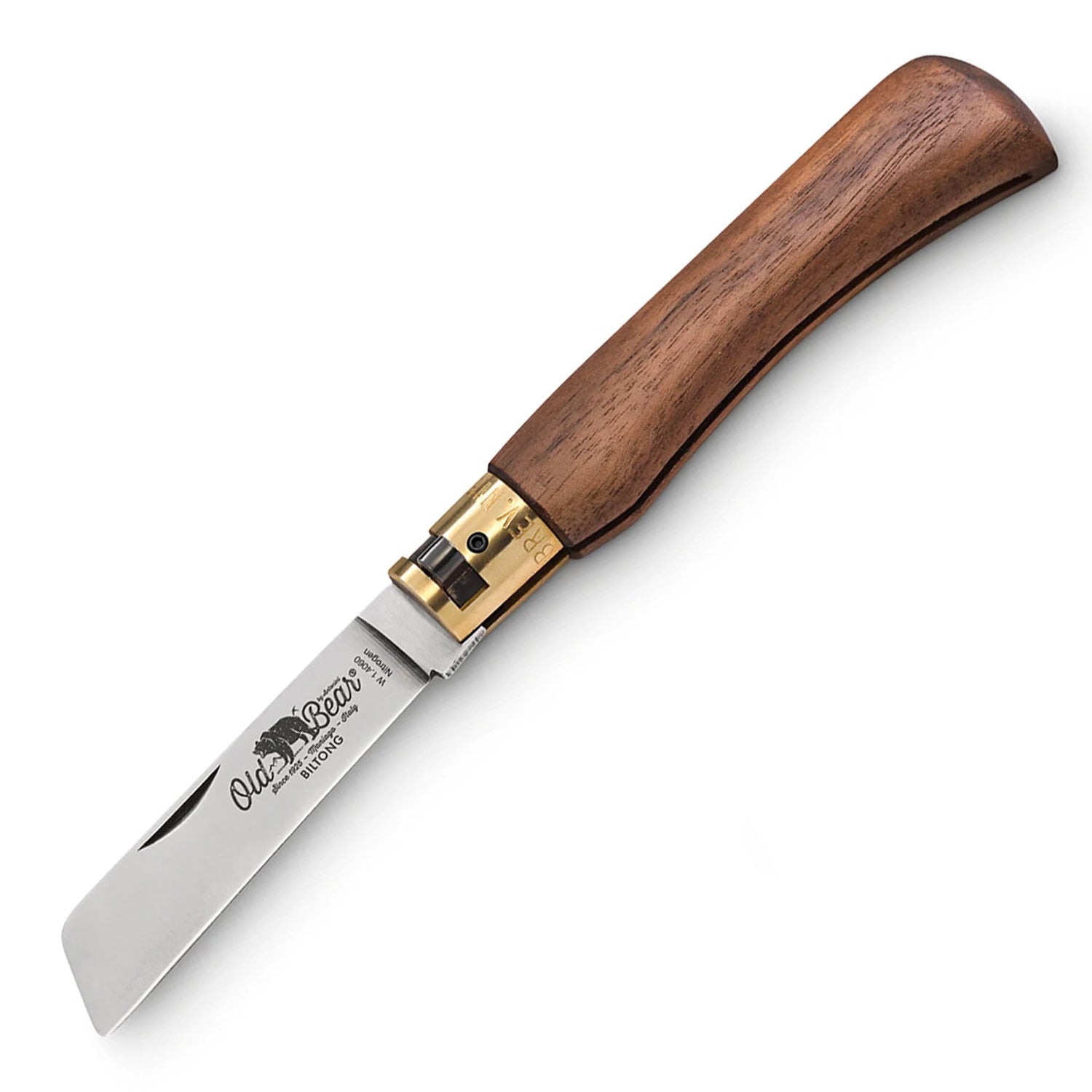 Old Bear Utility Biltong - Taschenmesser mit Walnussholzgriff