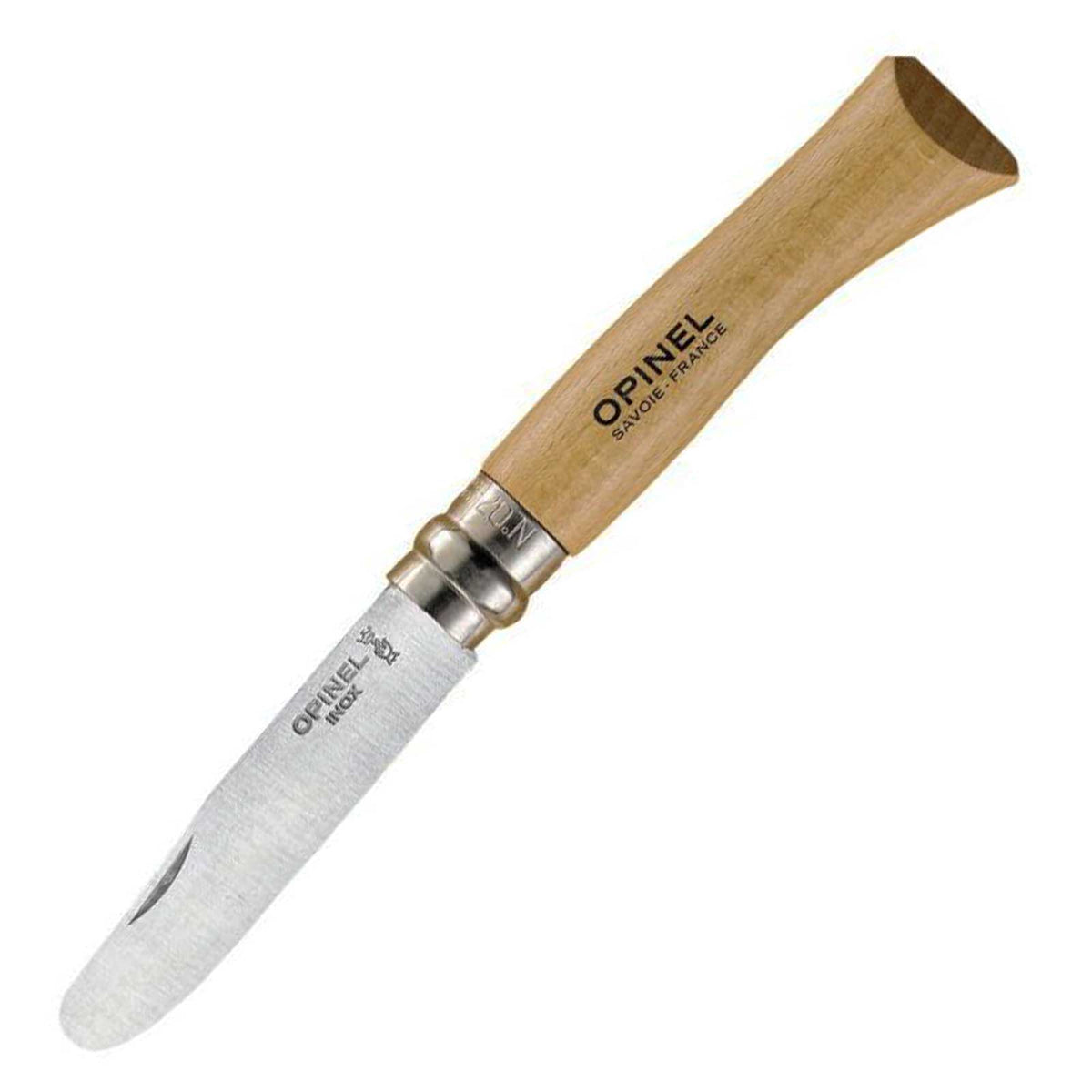 Opinel No 07 - Mein erstes Opinel - Kindermesser - Ansicht Klinge Messer