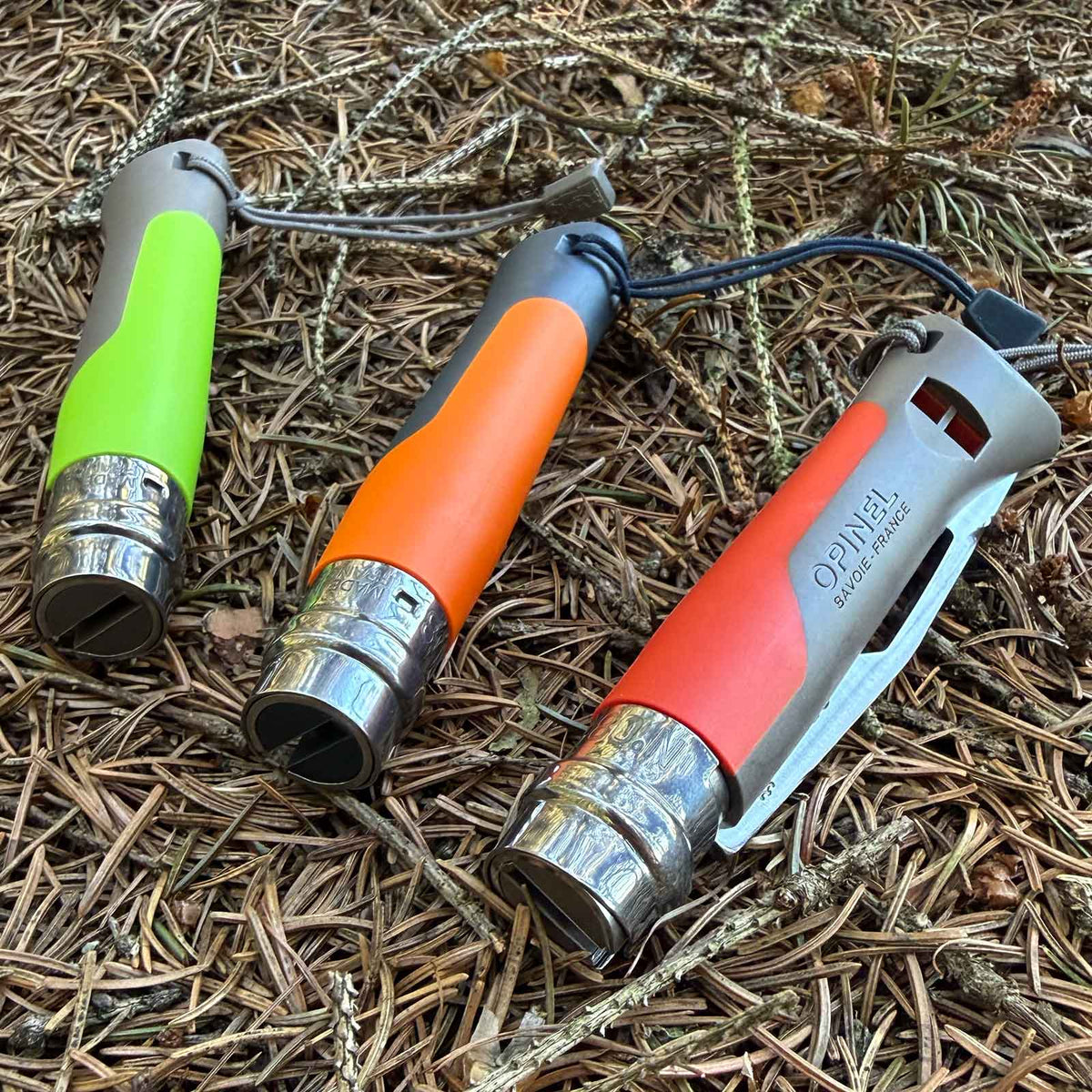 Opinel No 08 Outdoor Sports Taschenmesser in 4 Farben – für Outdoor und Camping – Detailansicht 2