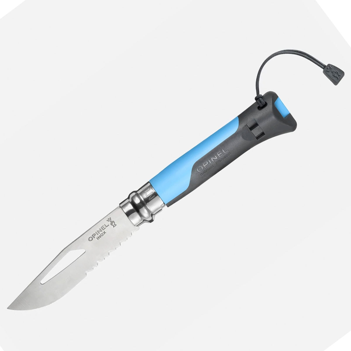 Opinel No 08 Outdoor Sports Taschenmesser in 4 Farben – für Outdoor und Camping – Detailansicht 13