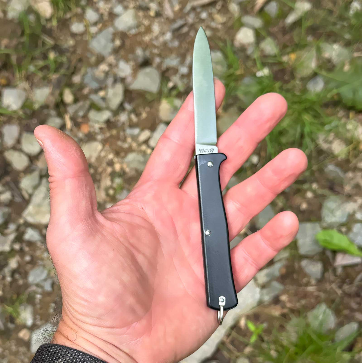 Otter Mercator klein – Taschenmesser mit 80 mm rostfreier Klinge & Slipjoint