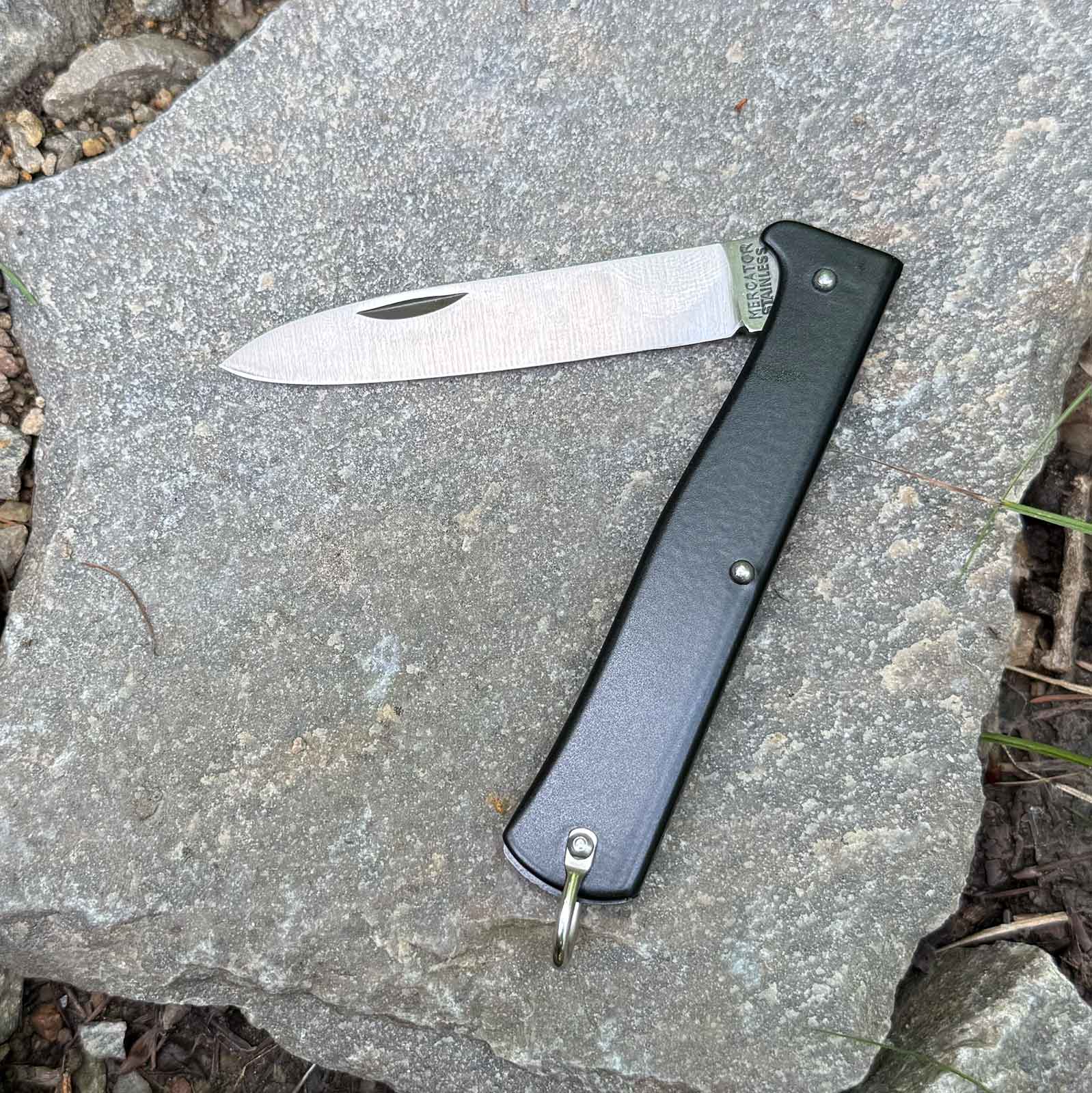 Otter Mercator klein – Taschenmesser mit 80 mm rostfreier Klinge & Slipjoint