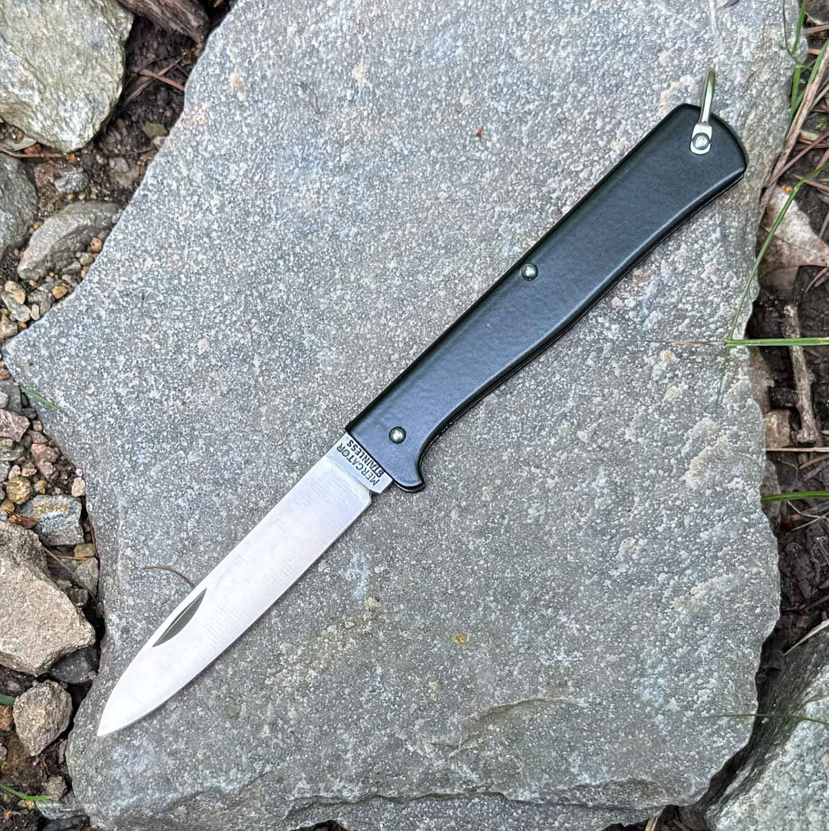 Otter Mercator klein – Taschenmesser mit 80 mm rostfreier Klinge & Slipjoint