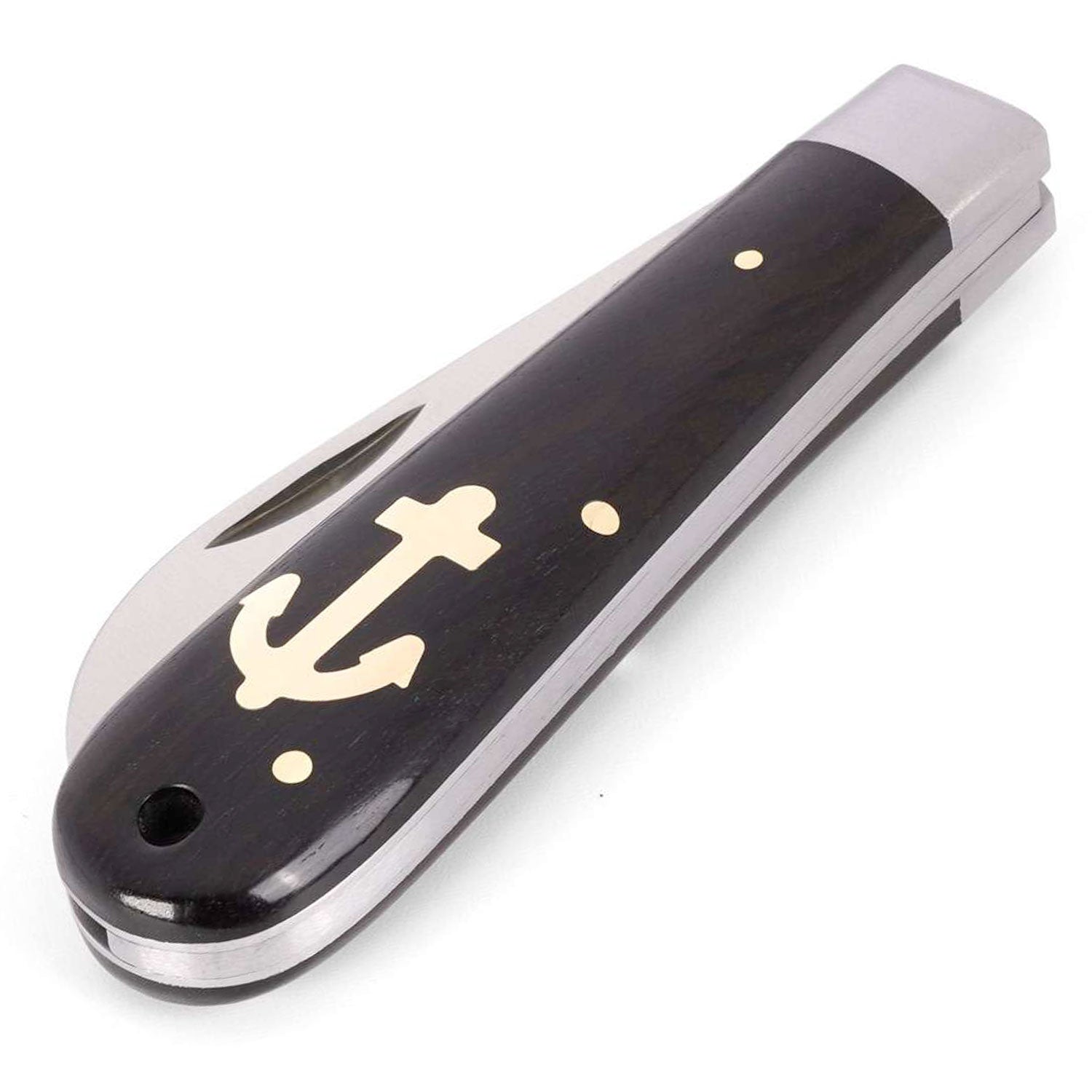 Otter Ankermesser Grenadill klein – Taschenmesser mit 70 mm Sheepfoot-Klinge