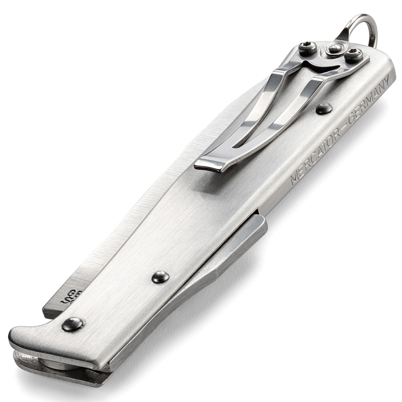 Otter Mercator Clip Edelstahl Taschenmesser, rostfreie Klinge (10-836 rg R)