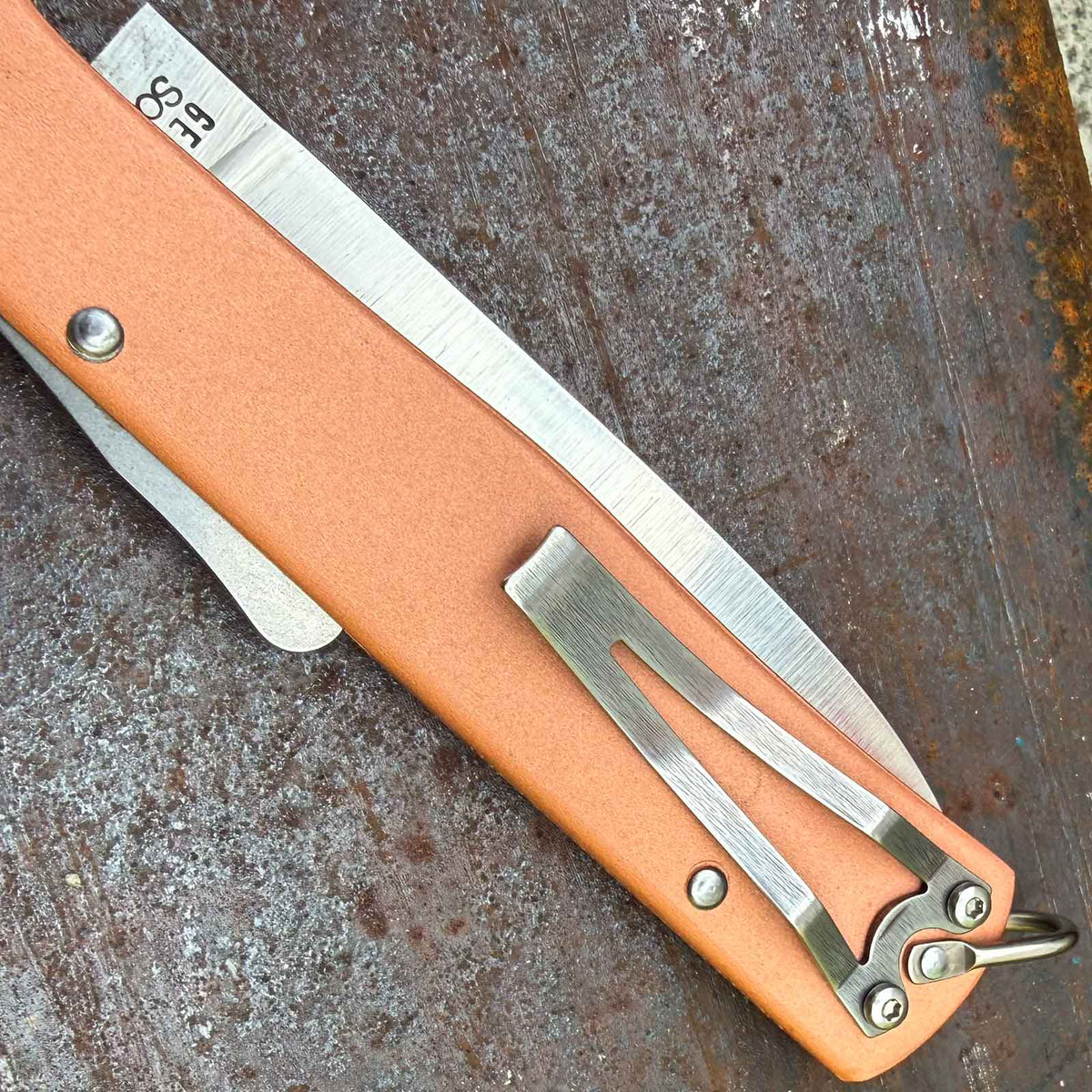 Otter Mercator Kupfer Clip – Taschenmesser mit C75 Klinge (10-636 rg)