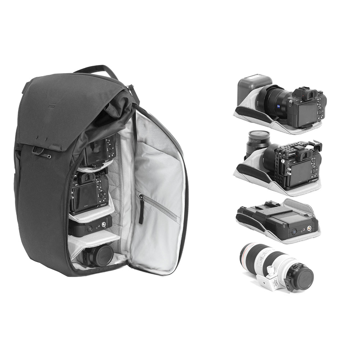 Peak Design Everyday Backpack V2 30L – Fotorucksack für Kamera & Zubehör – Detailansicht