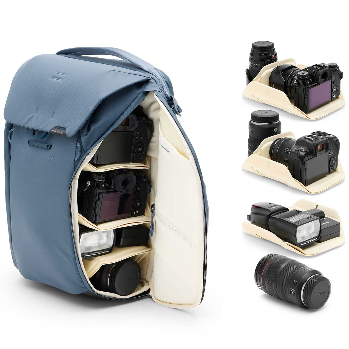 Peak Design Everyday Backpack V2 20L – Fotorucksack für Kamera & Zubehör – Detailansicht