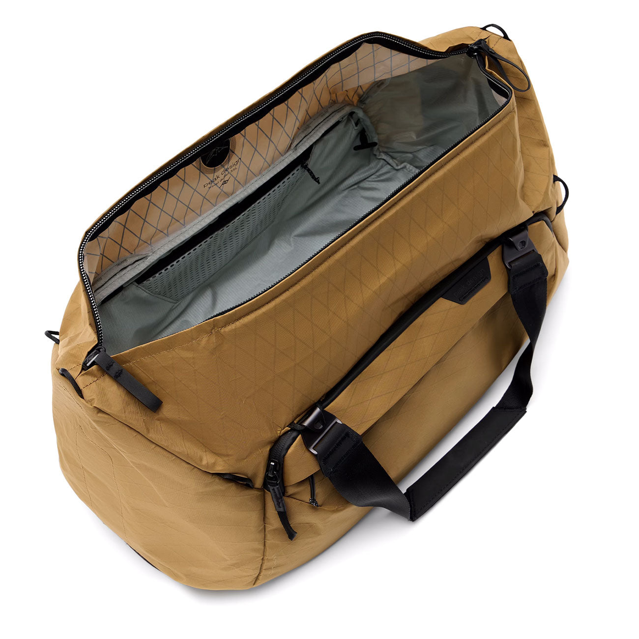 Peak Design Travel Duffel 35 Liter – Mit großer Öffnung in coyote-braun