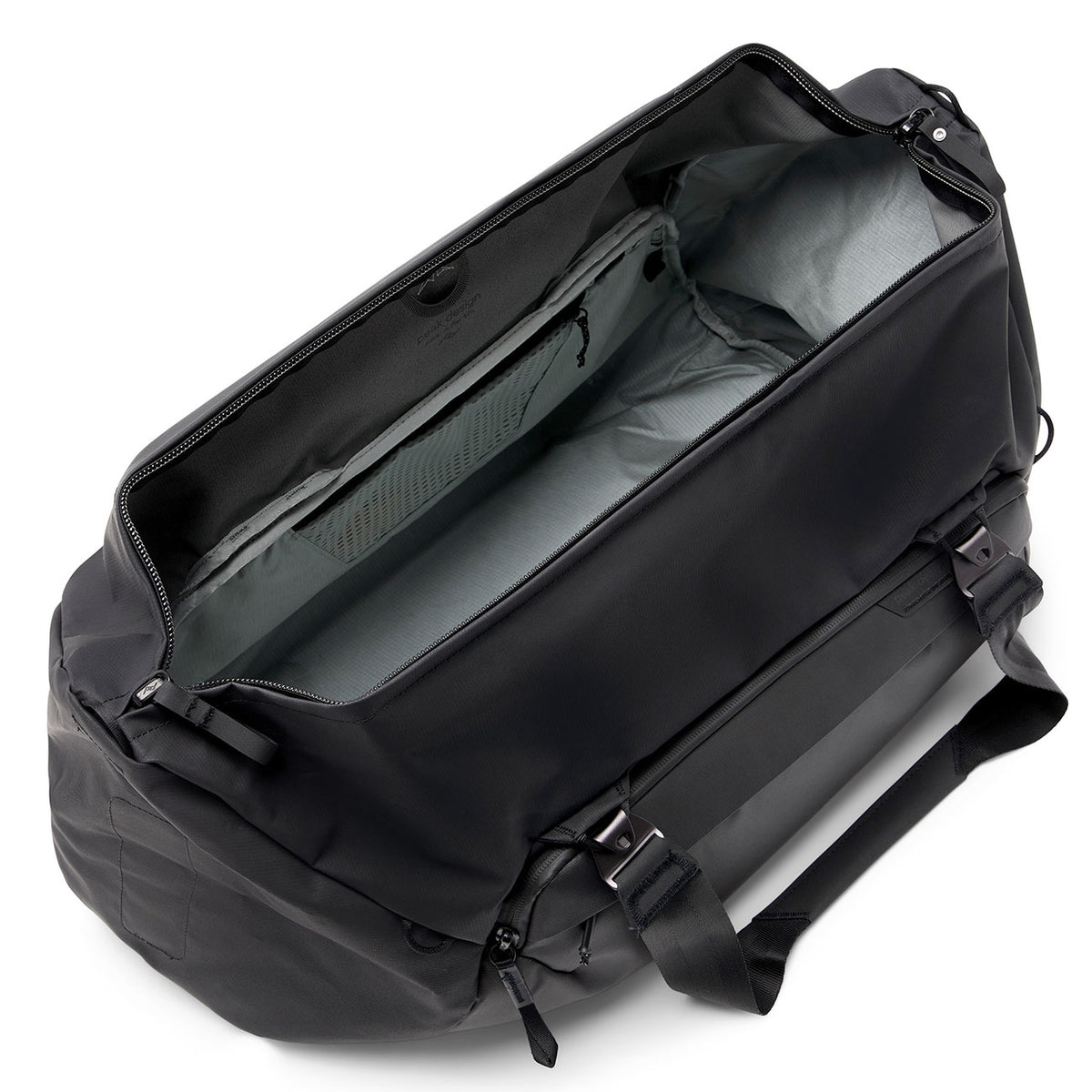 Peak Design Travel Duffel 50 Liter – Schwarz leicht zu beladen