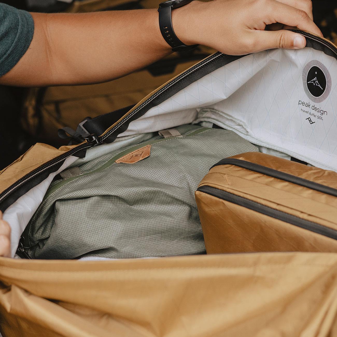 Peak Design Travel Duffel 50 Liter – Reise- & Sporttasche – Detailansicht