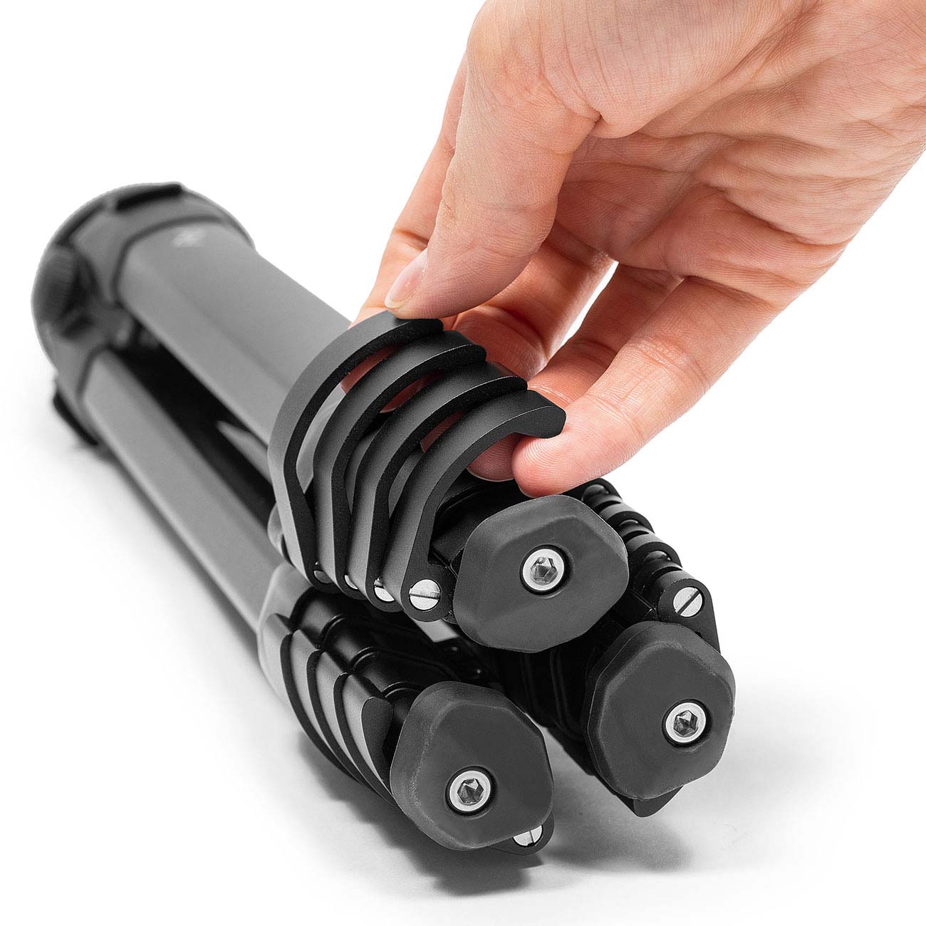 Peak Design Travel Tripod Aluminium, kompakt, leicht – Detailansicht