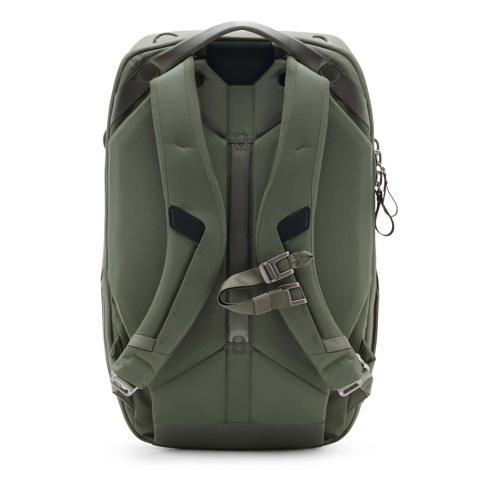 Peak Design Travel Backpack 40L – 2-in-1 Reiserucksack mit Daypack – Rückansicht