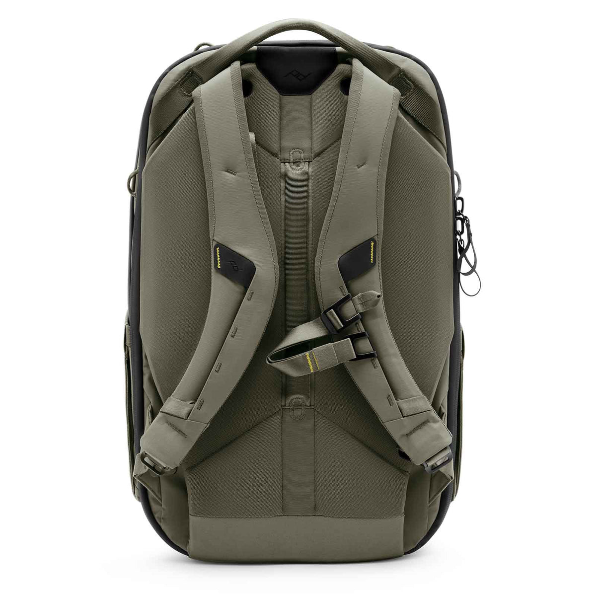 Peak Design Travel Backpack 40L – 2-in-1 Reiserucksack mit Daypack – Rückansicht