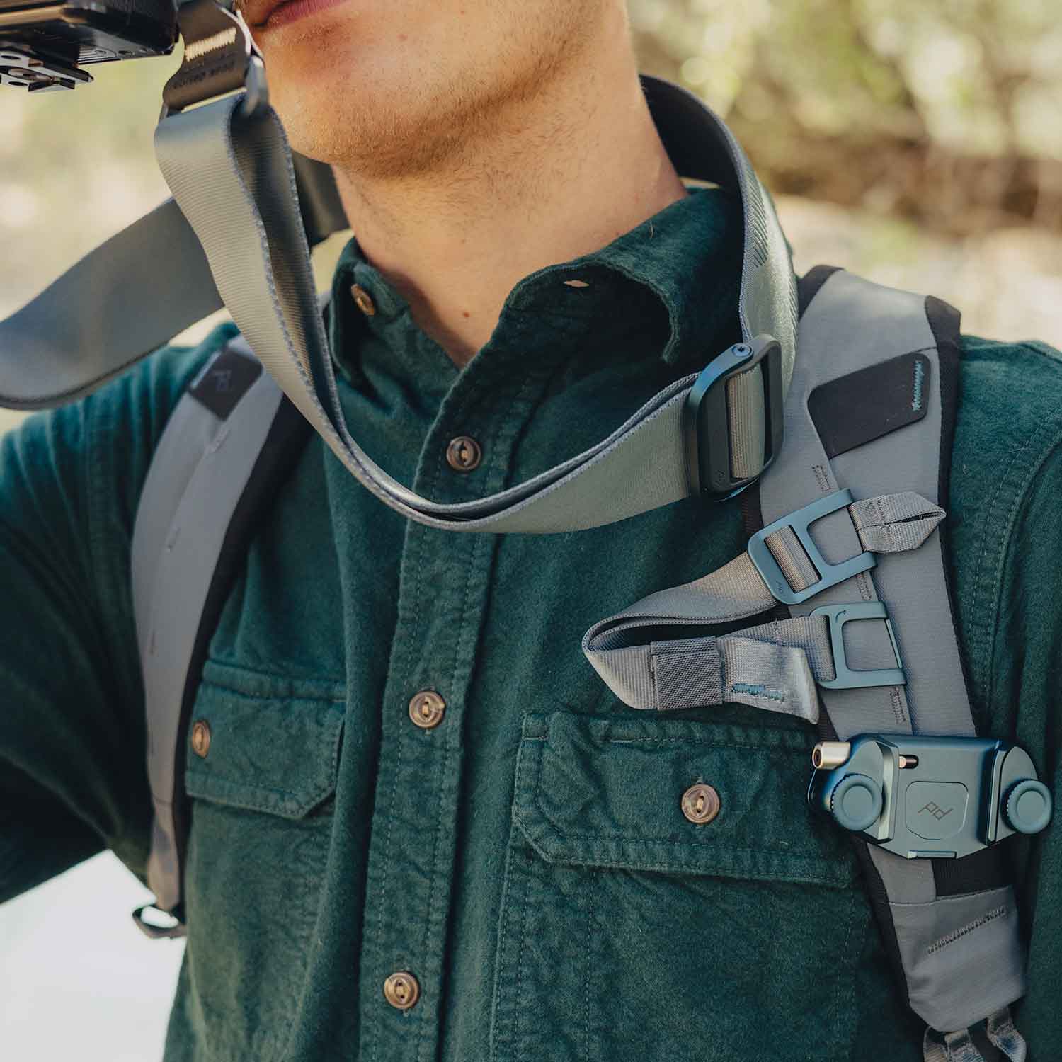 Peak Design Capture Clip V3 – Kameraclip für DSLR & DSLM in 5 Farben – Detailansicht