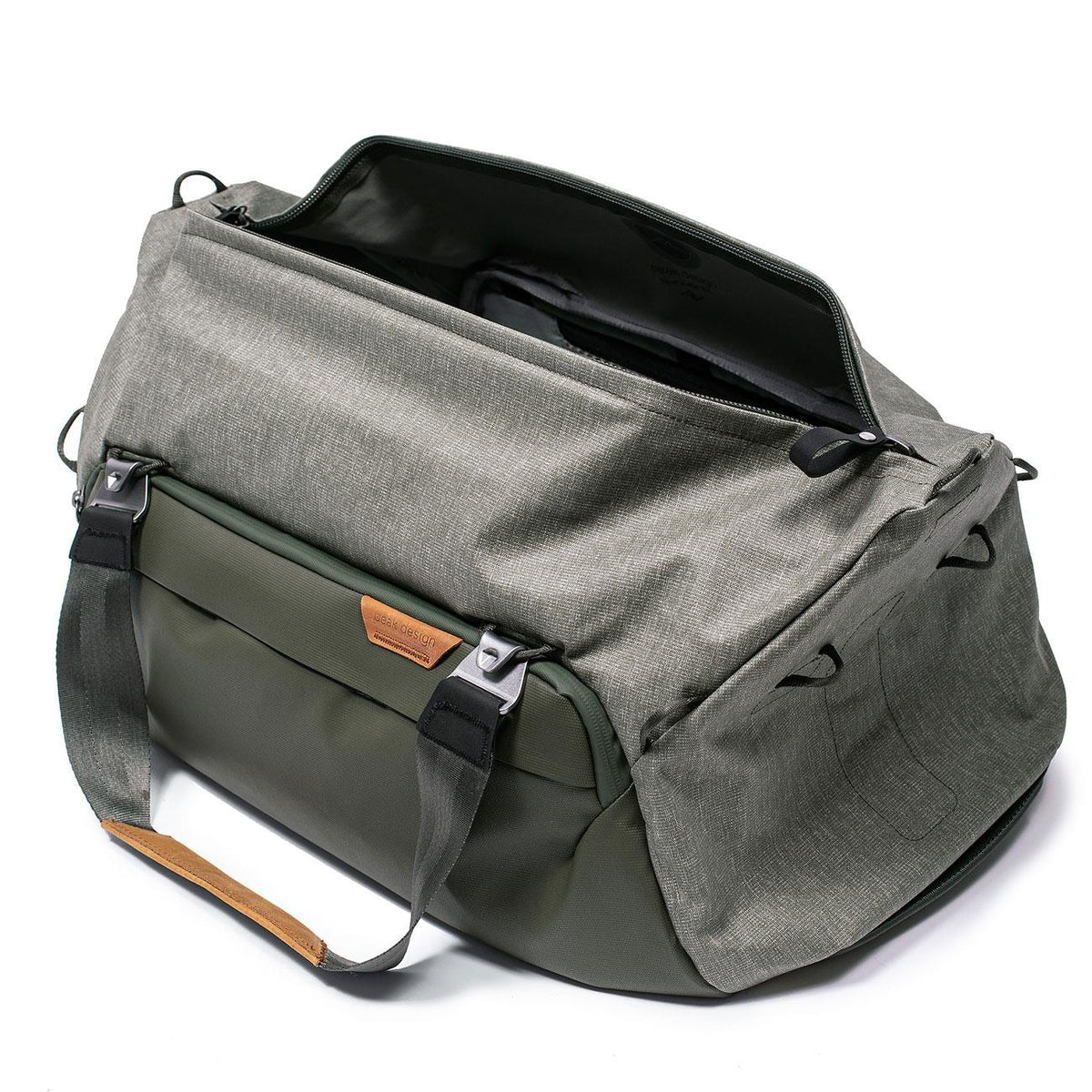 Peak Design Travel Duffel 35 Liter – Mit großer Öffnung in salbeigrün