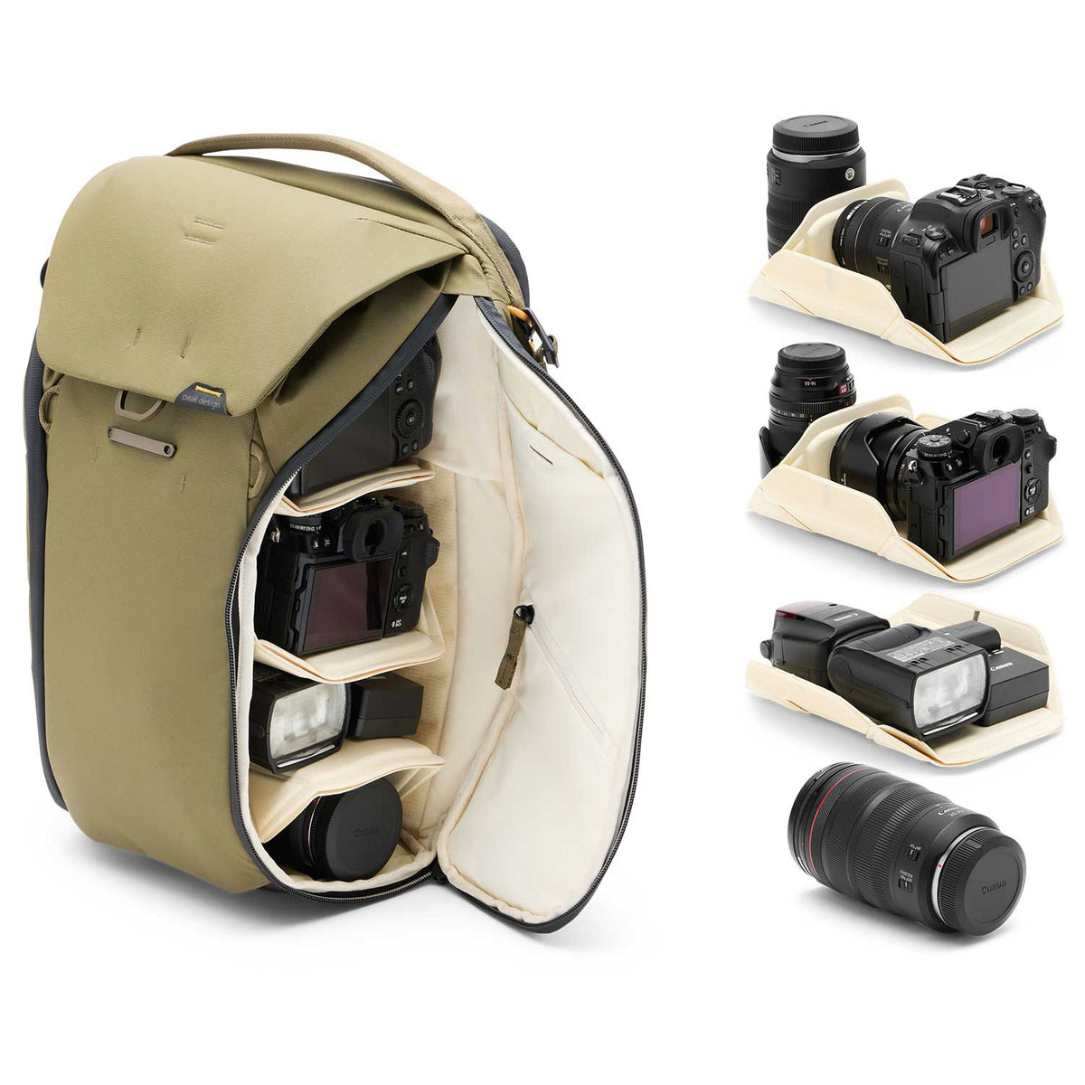 Peak Design Everyday Backpack V2 20L – Fotorucksack für Kamera & Zubehör – Detailansicht