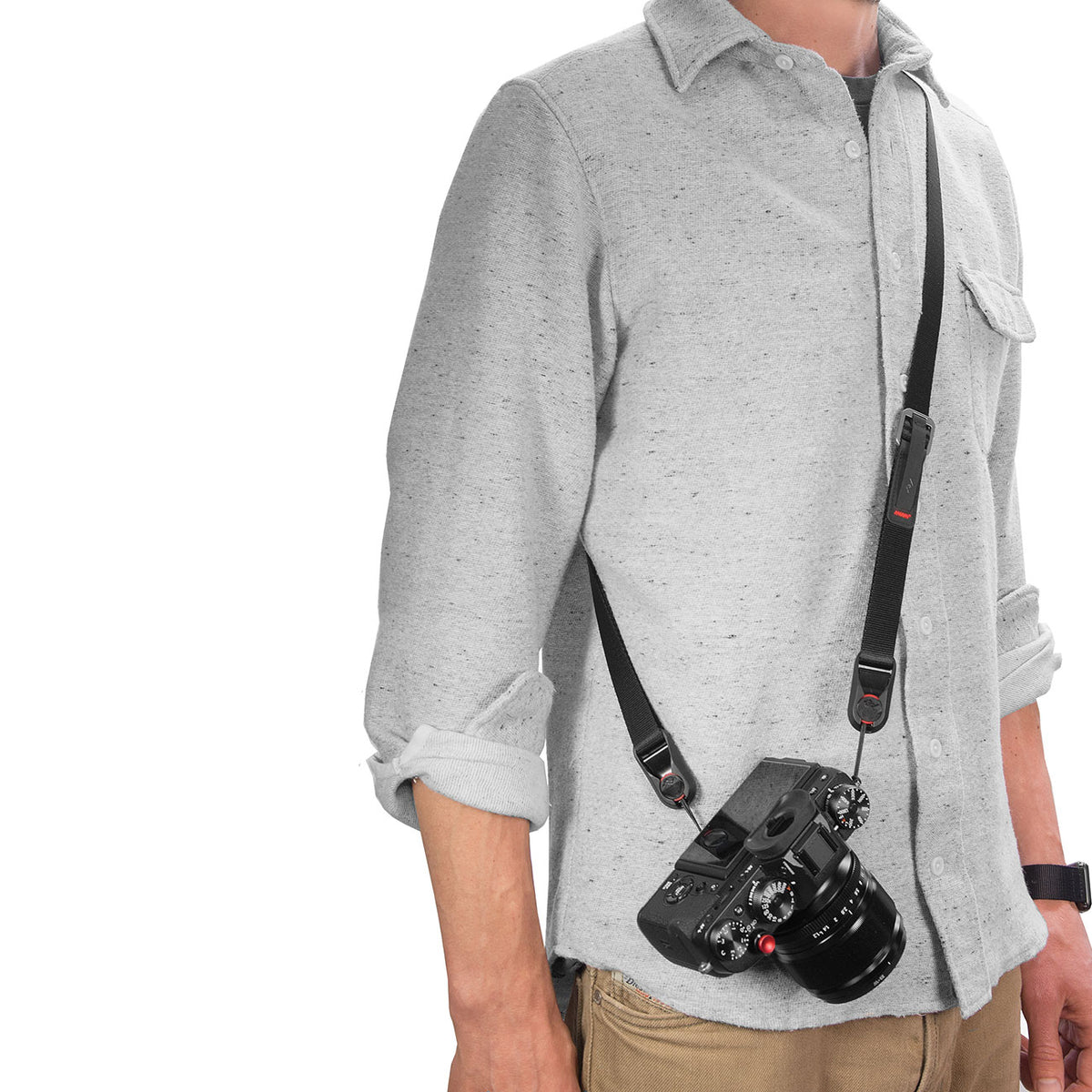Peak Design Leash – Leichter Kameragurt mit Schnellwechselsystem – Detailansicht