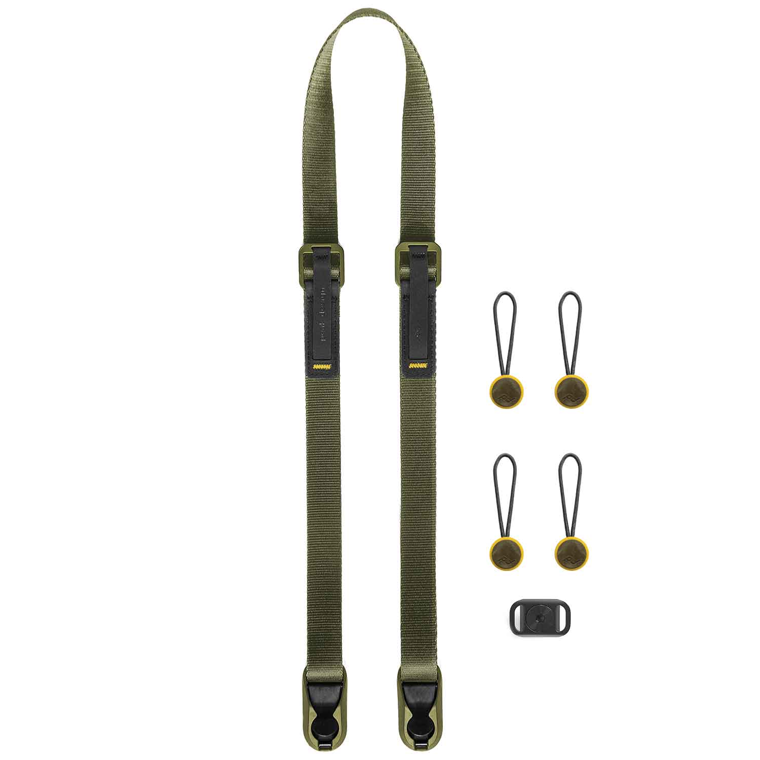 Peak Design Leash – Leichter Kameragurt mit Schnellwechselsystem – Farbvariante grün, Farbvariante oliv