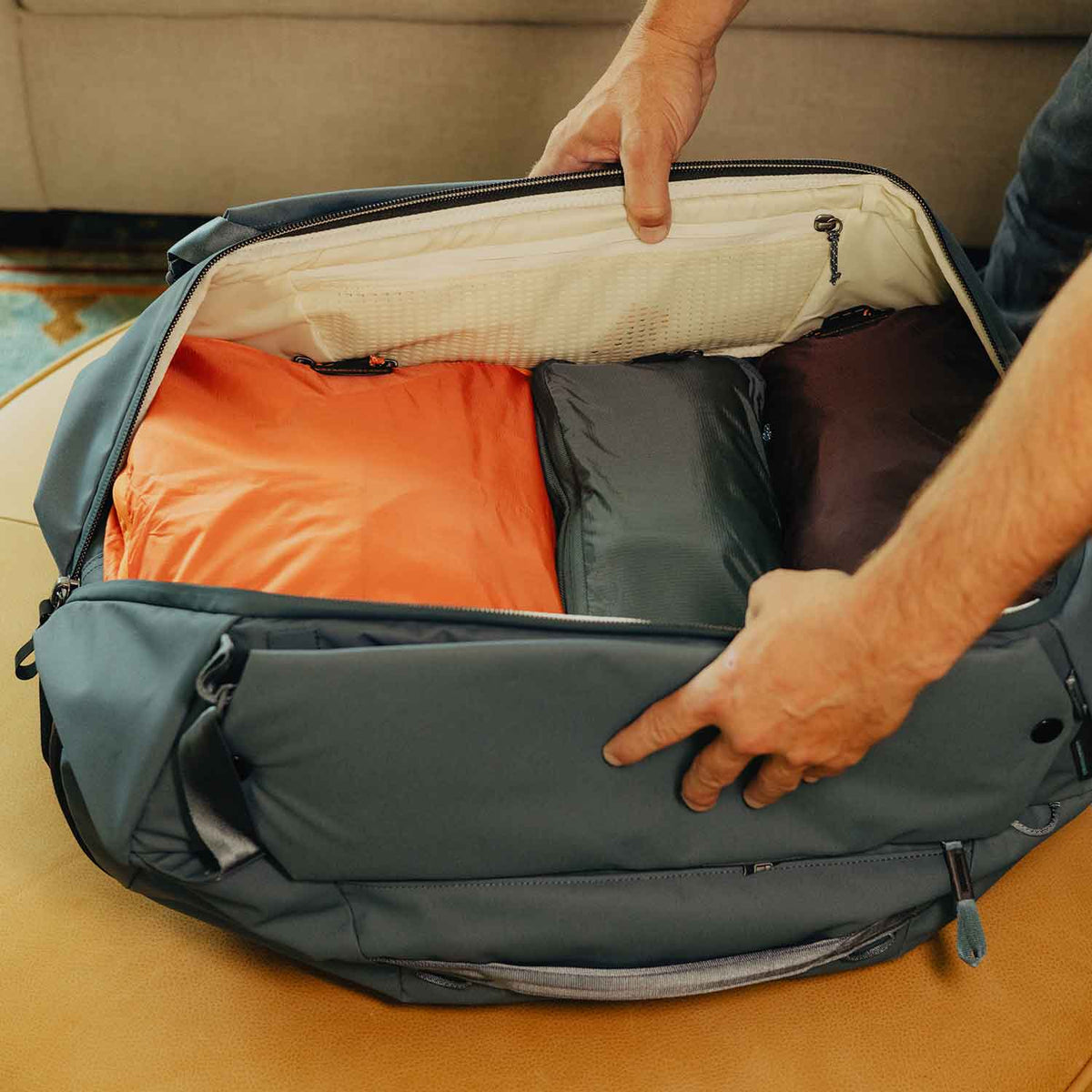Peak Design Travel Duffelpack 65L – Reise trip wochenende ocean blau
