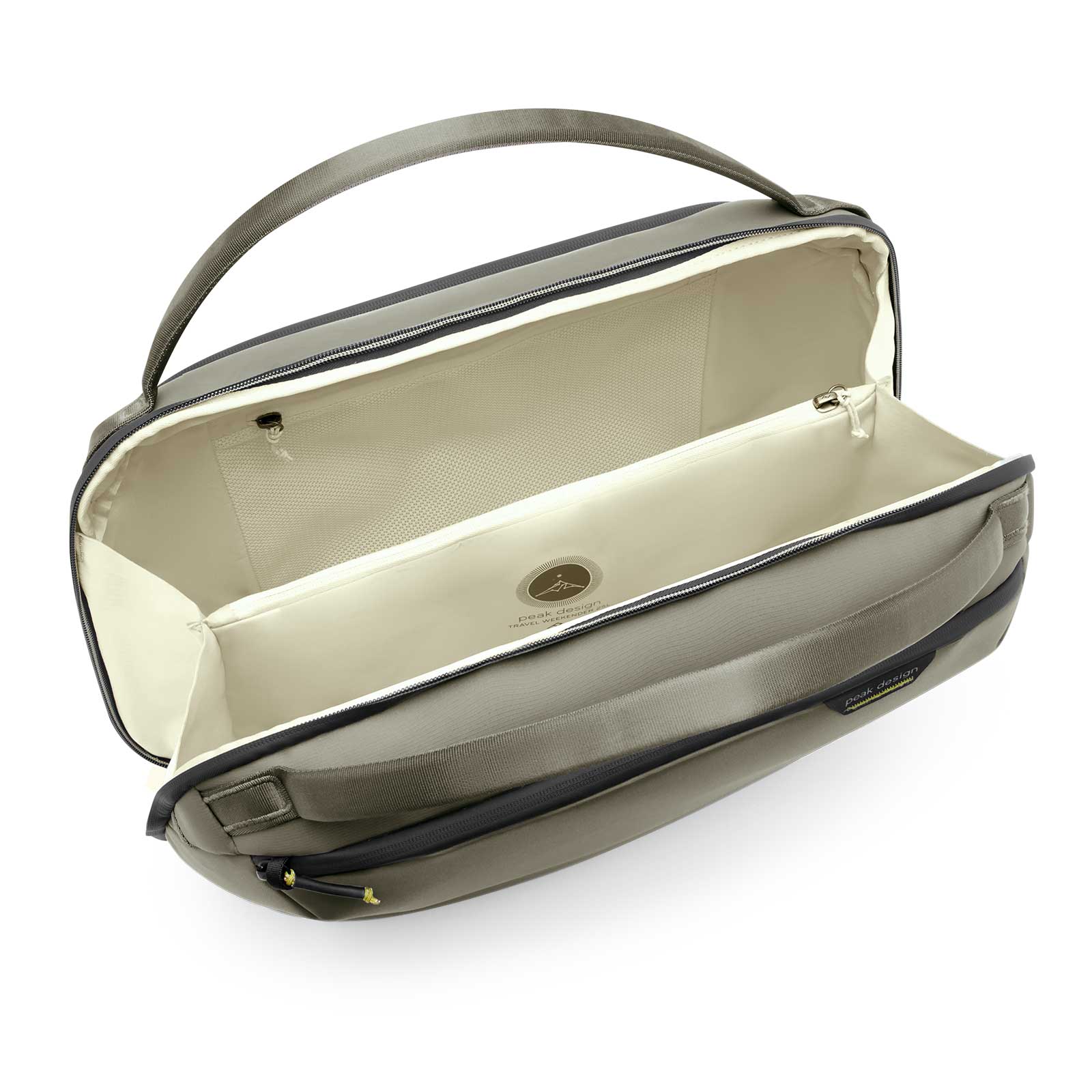 Peak Design Travel Weekender 25L – Stone innen