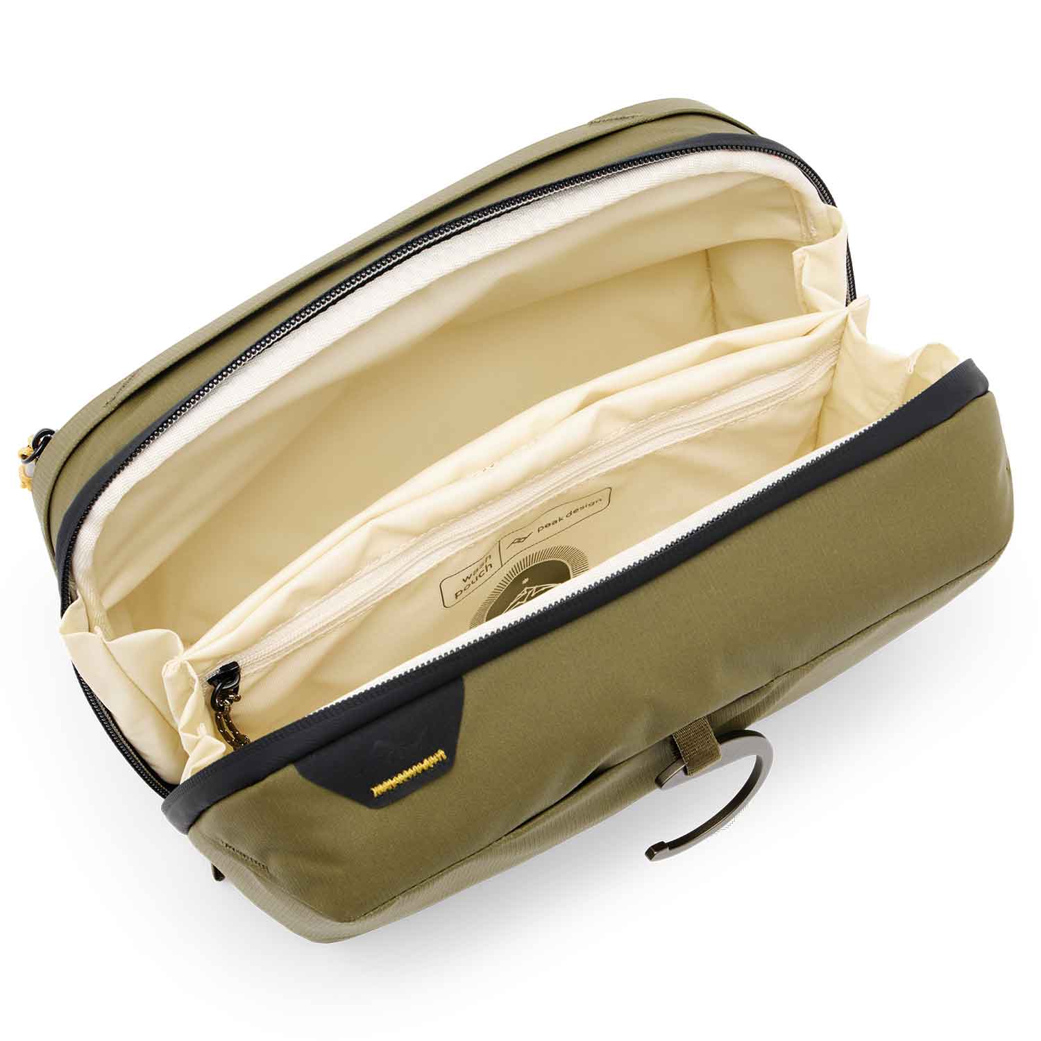 Peak Design Wash Pouch – Große Organizer-Kulturtasche – Detailansicht