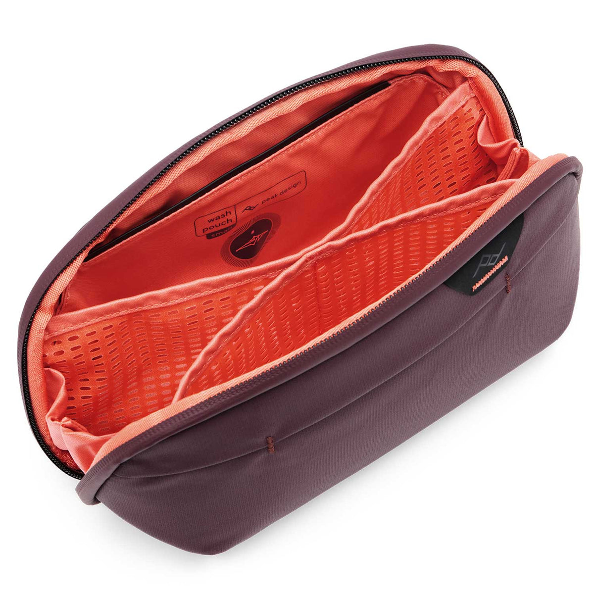 Peak Design Wash Pouch Small – Waschtasche bad Reise klein Eclipse violett violett in violett (Eclipse)