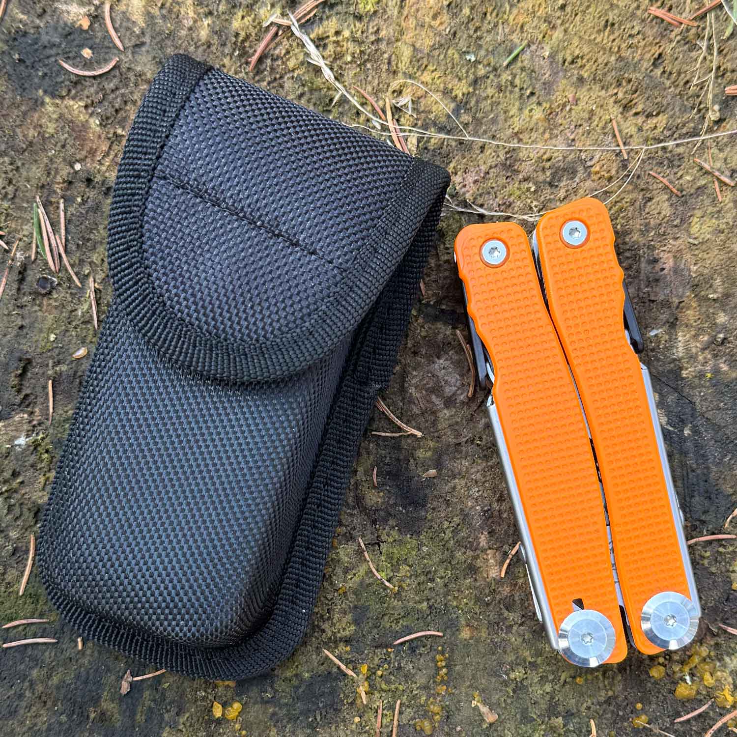 PUMA TEC Steel Multitool orange Tasche Etui Holster