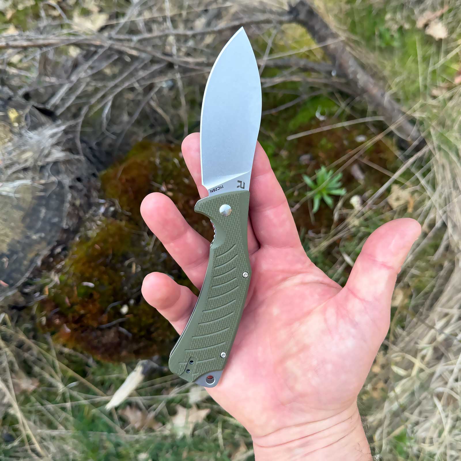 Revo Ness Green Taschenmesser – Farbvariante grün – Detailansicht 5